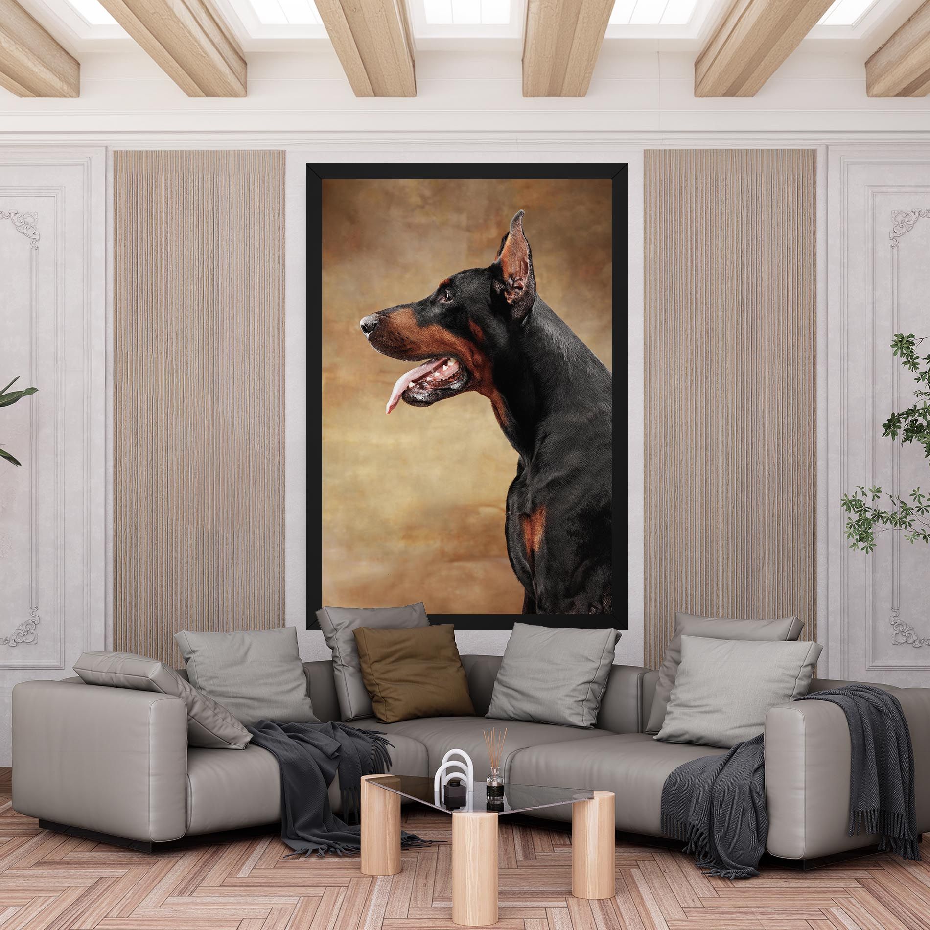Doberman Pinscher mockup 6