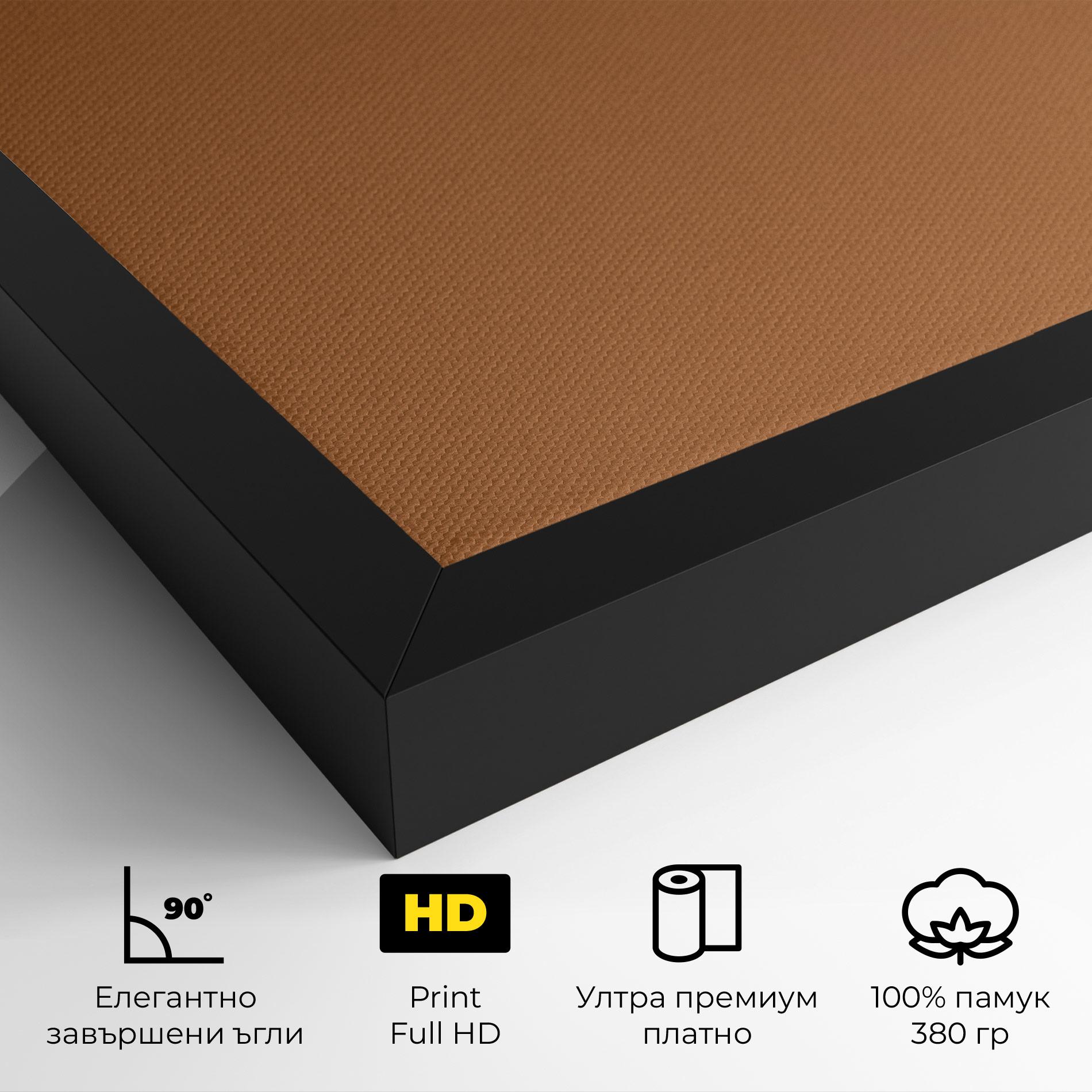 Картина на платно Cute Dog Portrait mockup 4