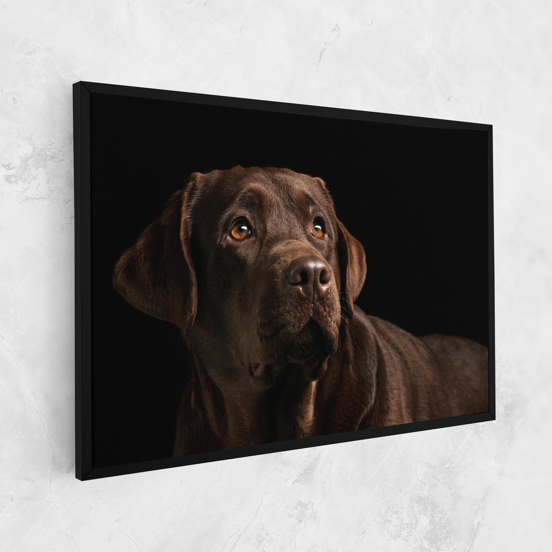 Картина на платно Brown Labrador mockup 1