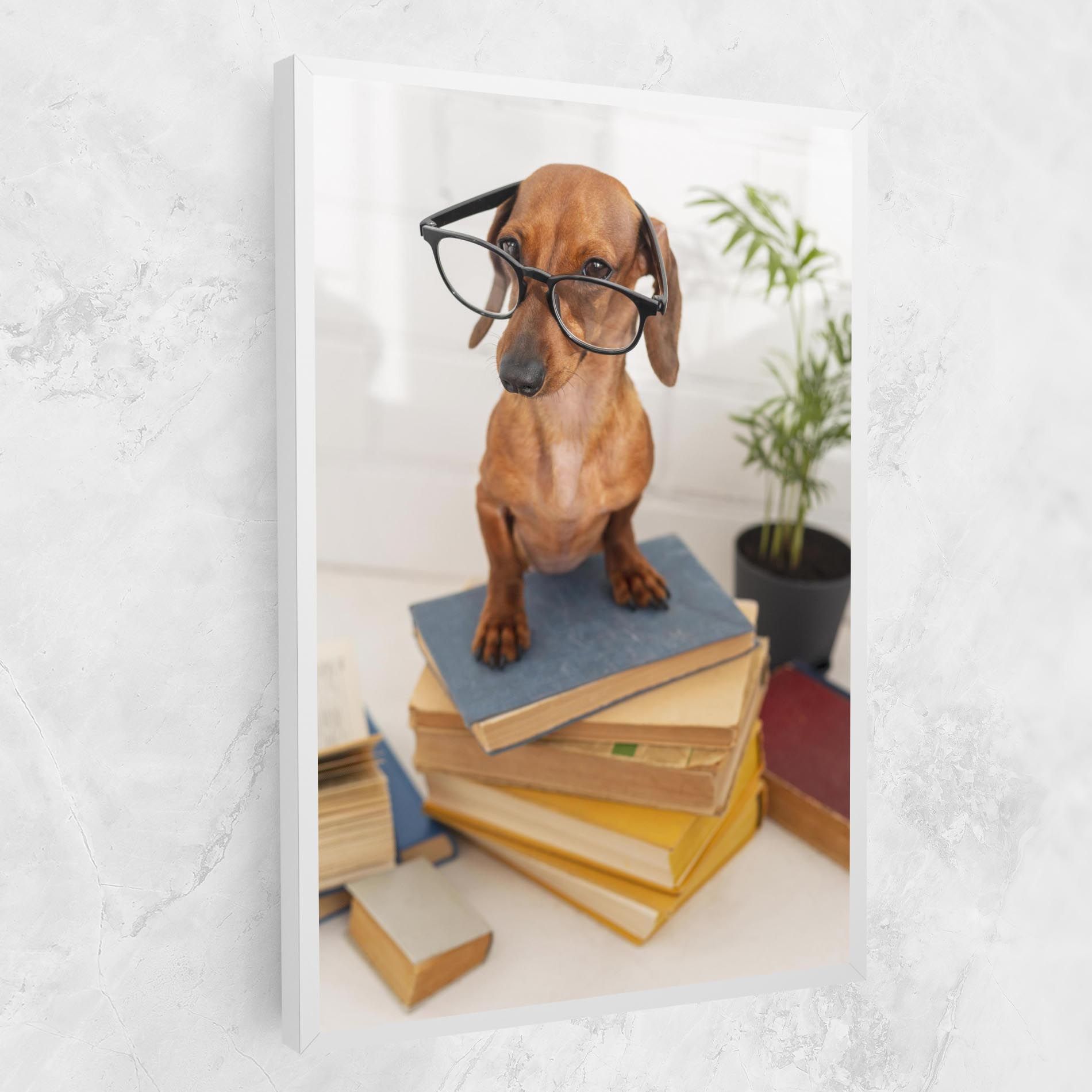 Books Cute Dog mockup 1