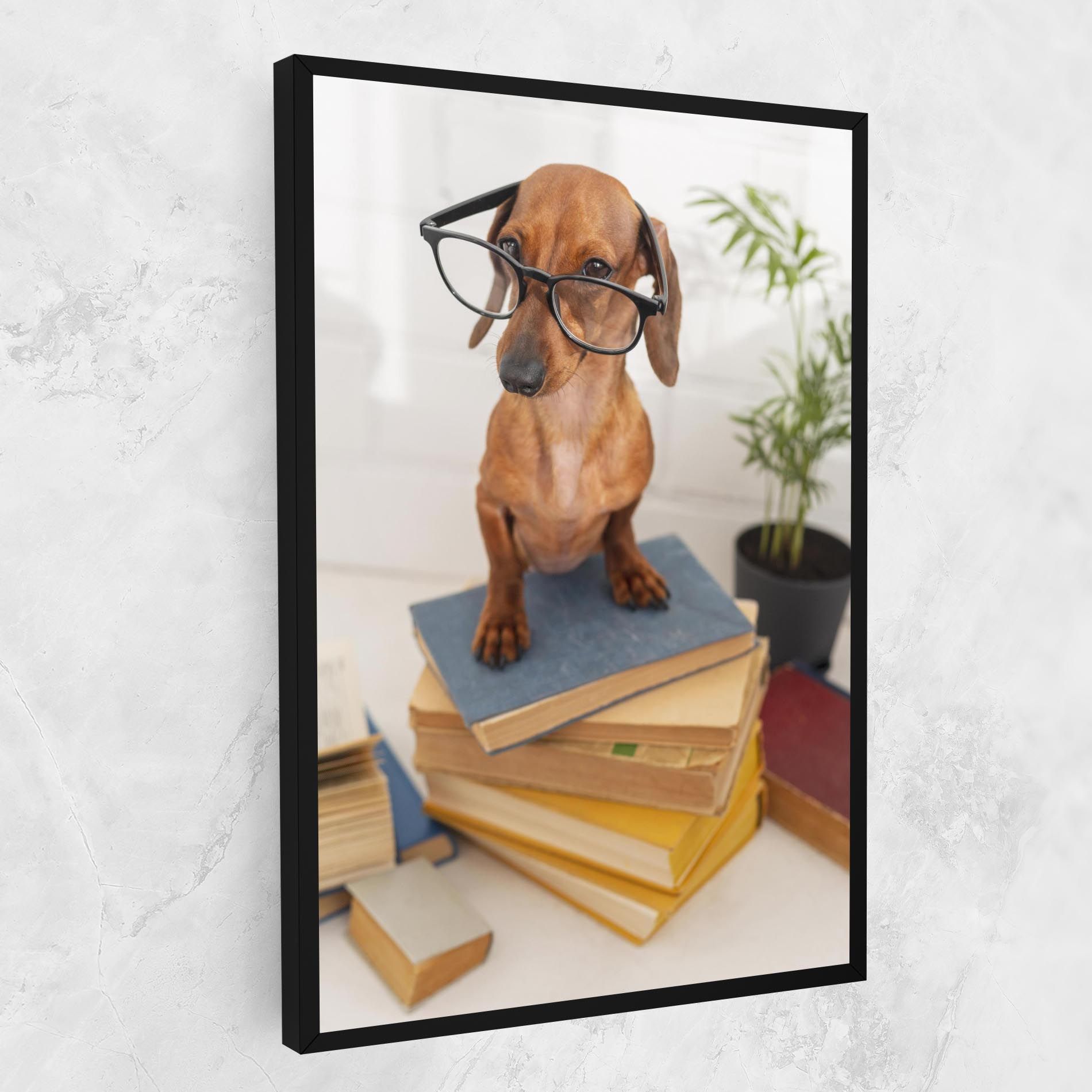 Books Cute Dog mockup 1