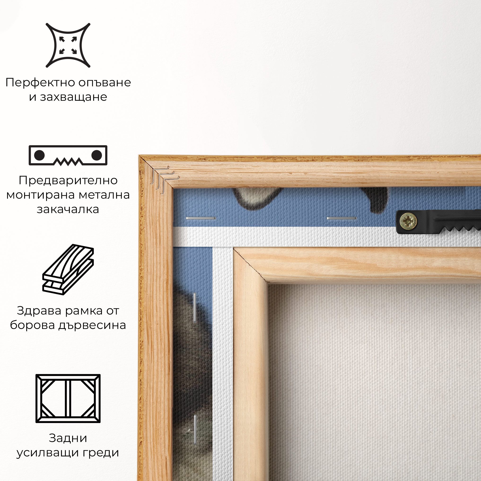 Blue Glasses Dog mockup 5