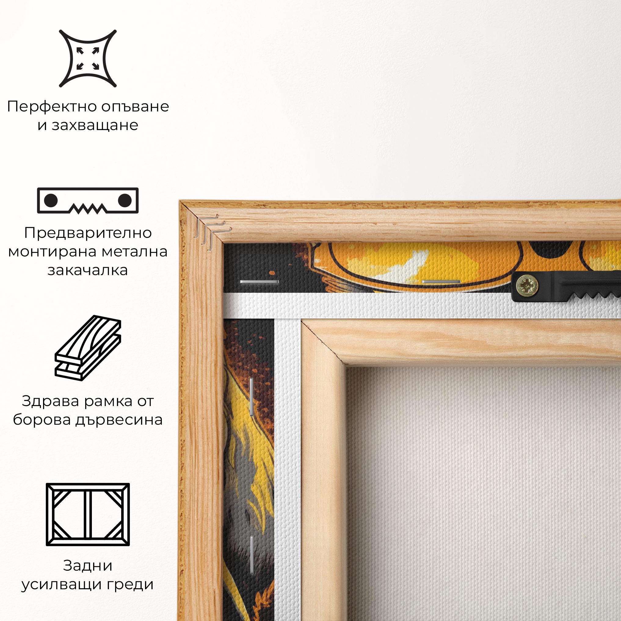 Картина на платно Coolest Dog mockup 5