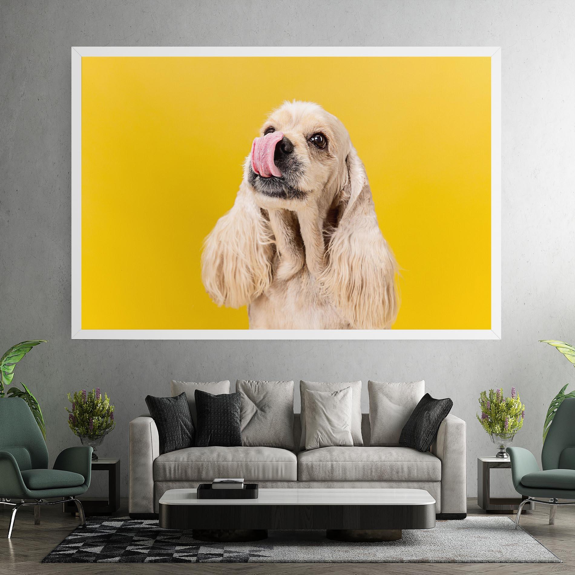 Картина на платно American Spaniel mockup 7