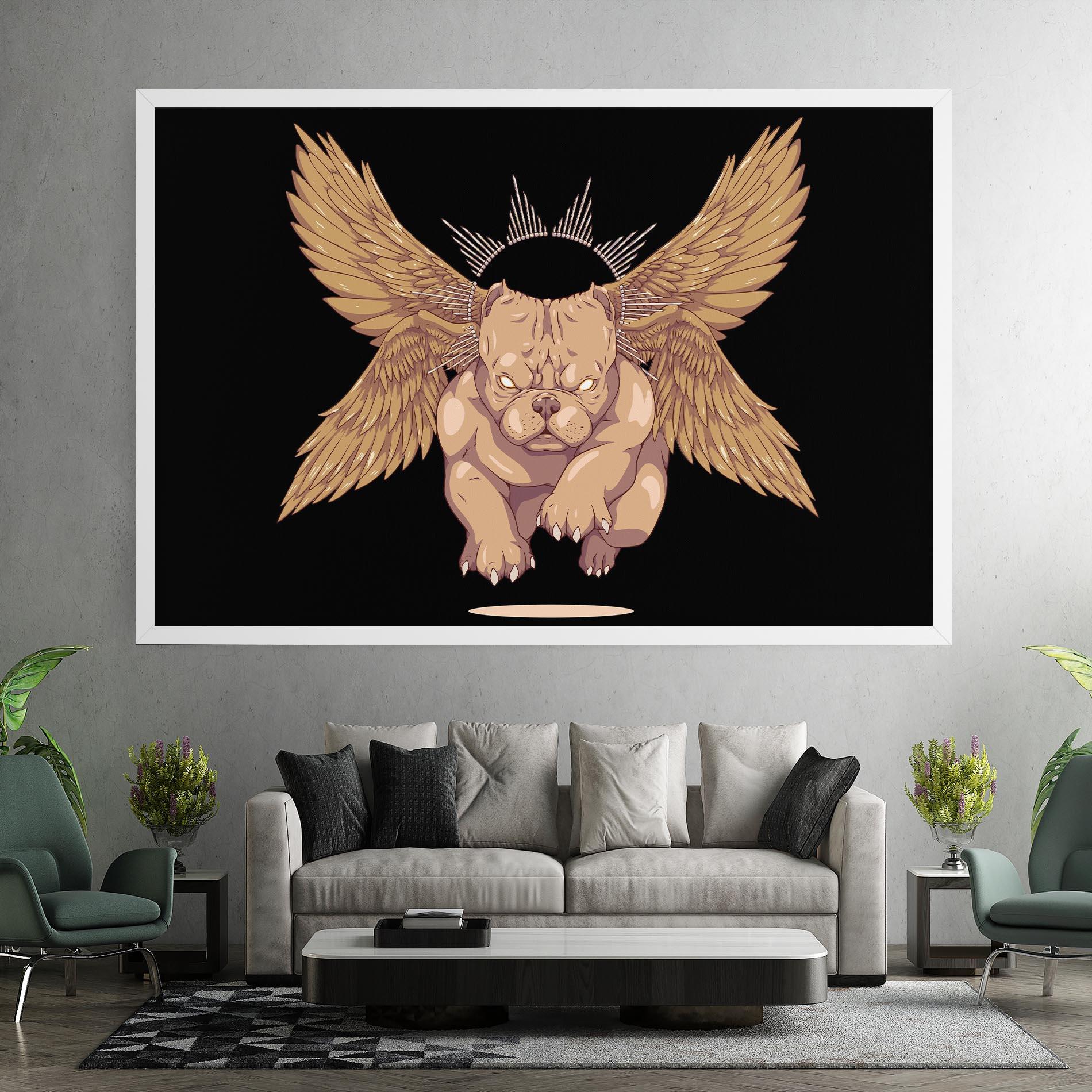 Картина на платно Doggo mockup 7