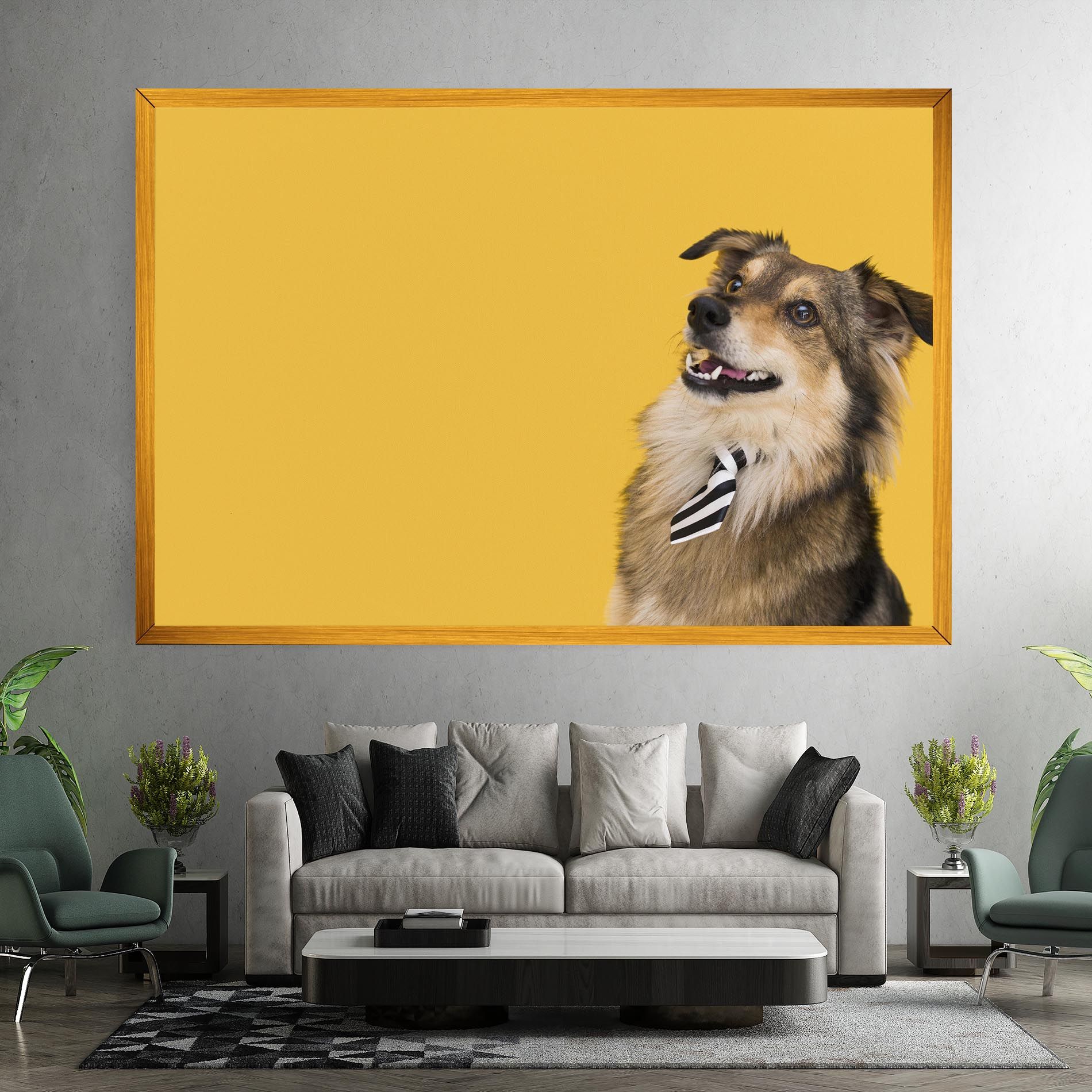 Cute Smiling Dog mockup 7