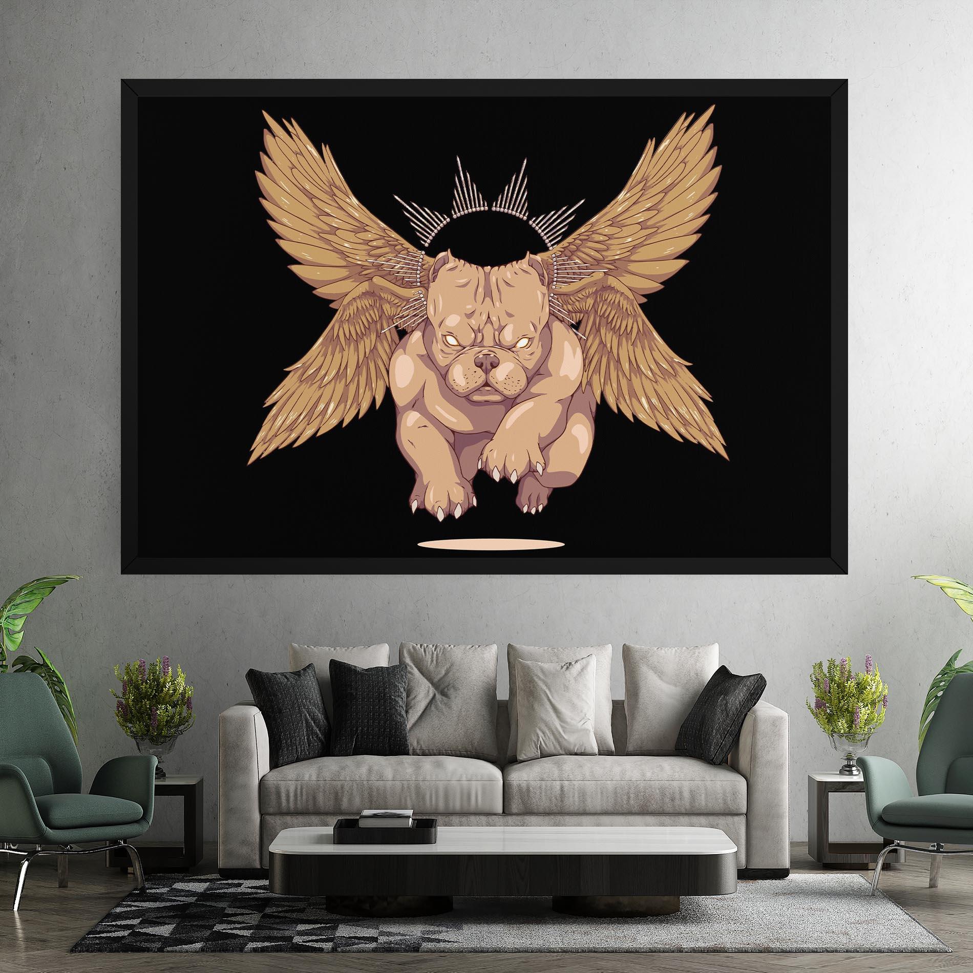 Картина на платно Doggo mockup 7