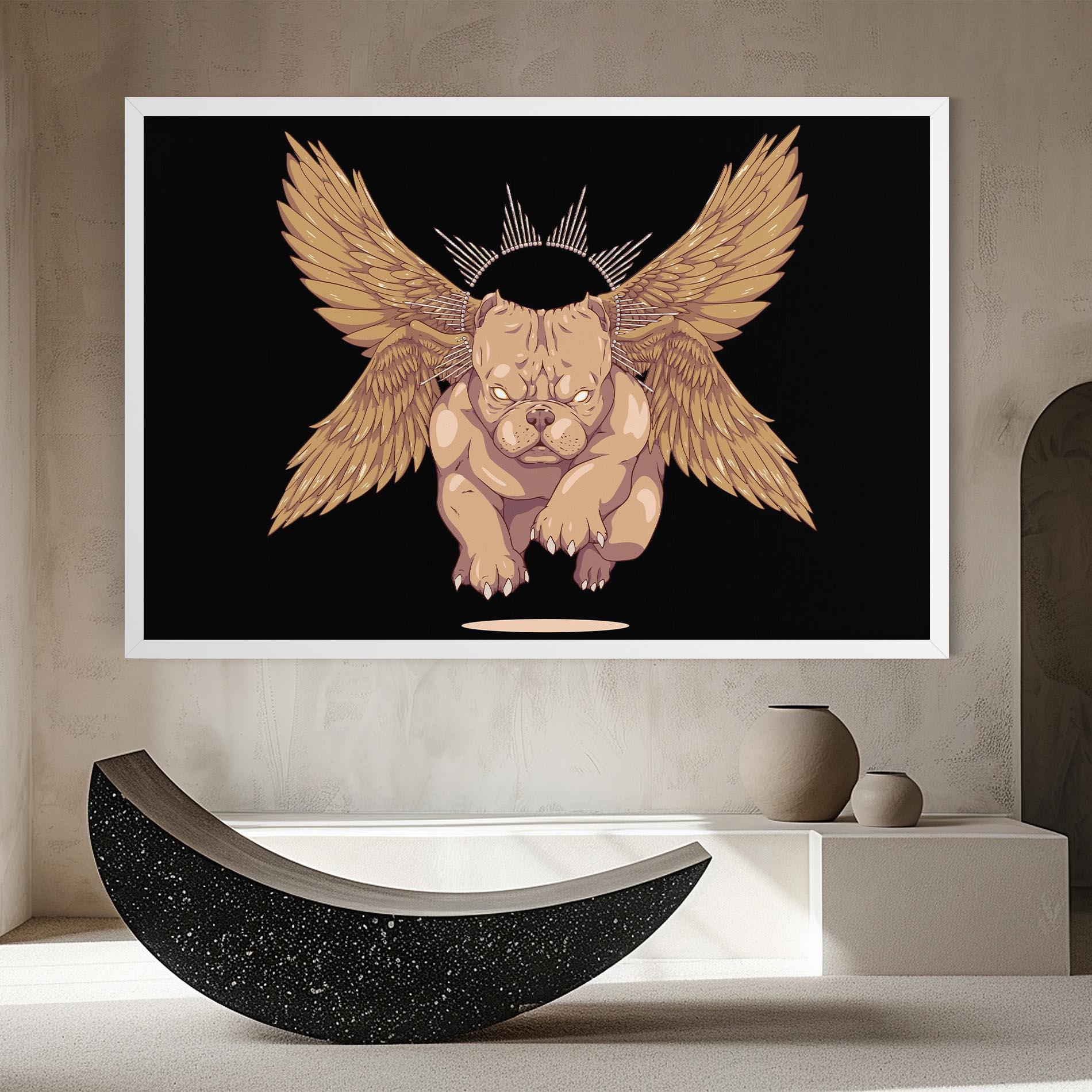 Картина на платно Doggo mockup 8