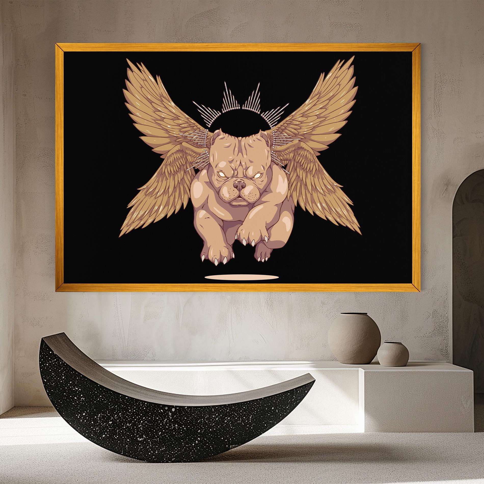 Картина на платно Doggo mockup 8