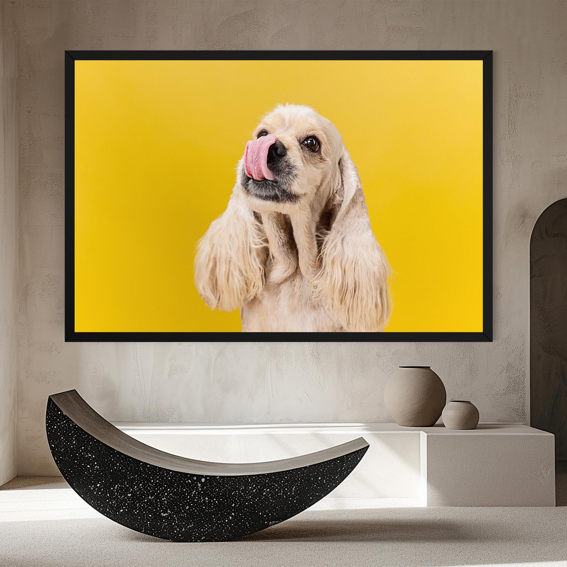 Картина на платно American Spaniel mockup 8