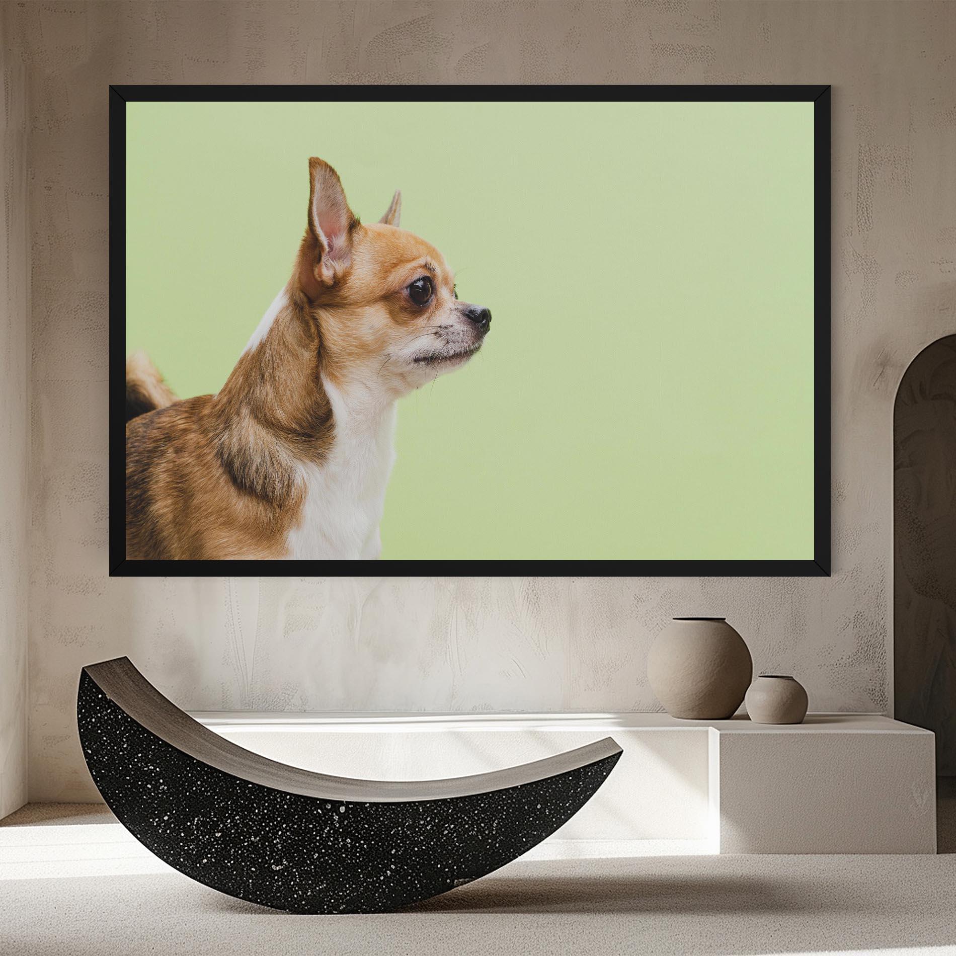 Картина на платно Chihuahua Dog mockup 8