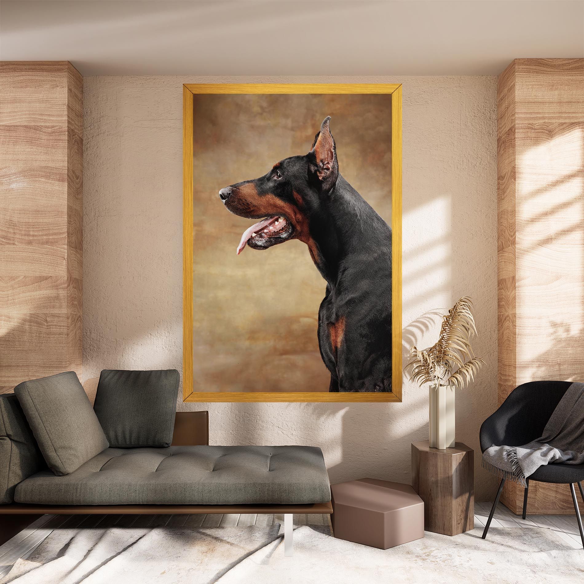 Doberman Pinscher mockup 8