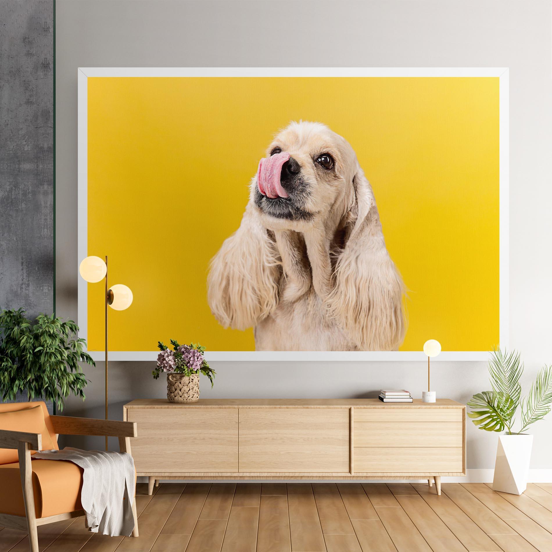 Картина на платно American Spaniel mockup 9