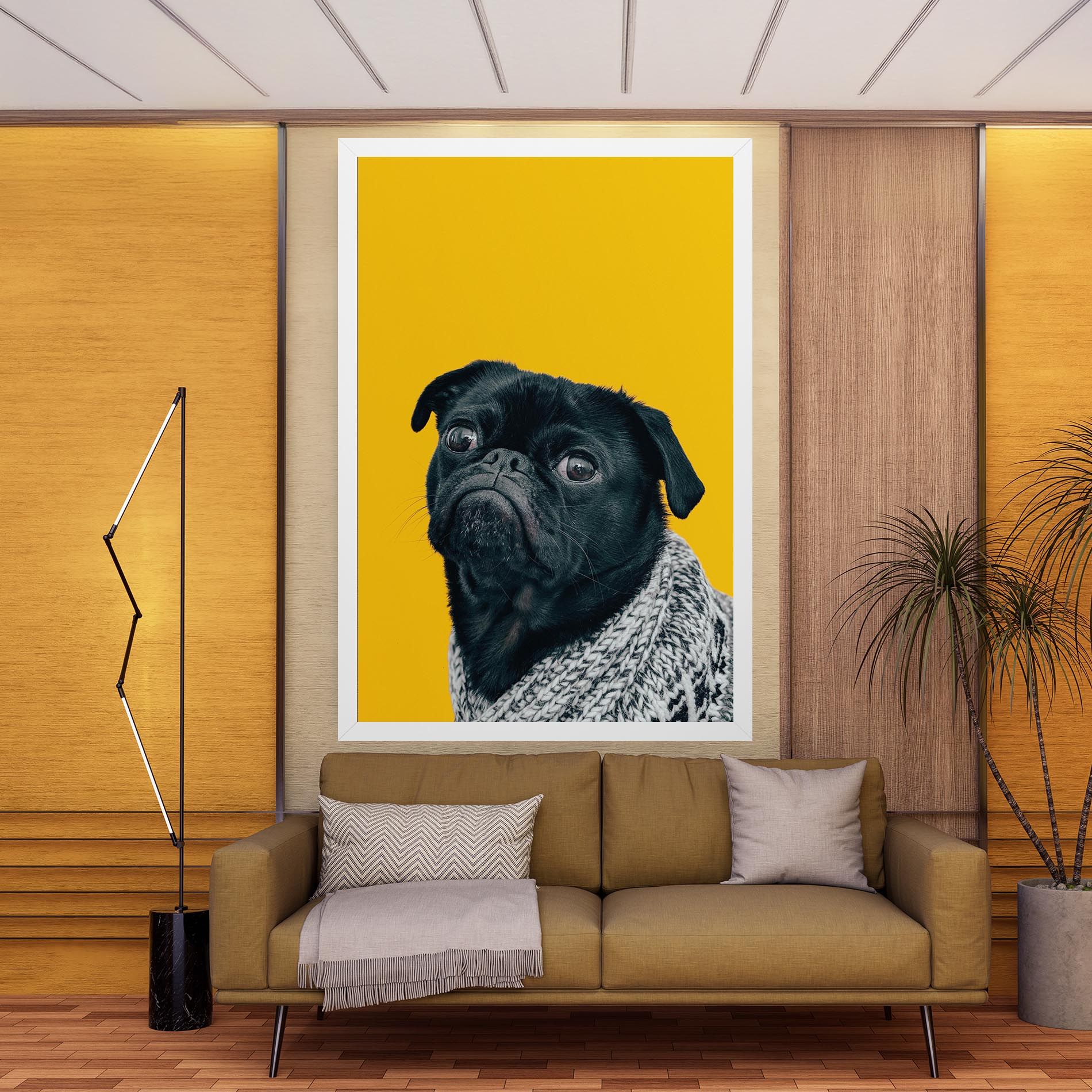 Black Pug mockup 9