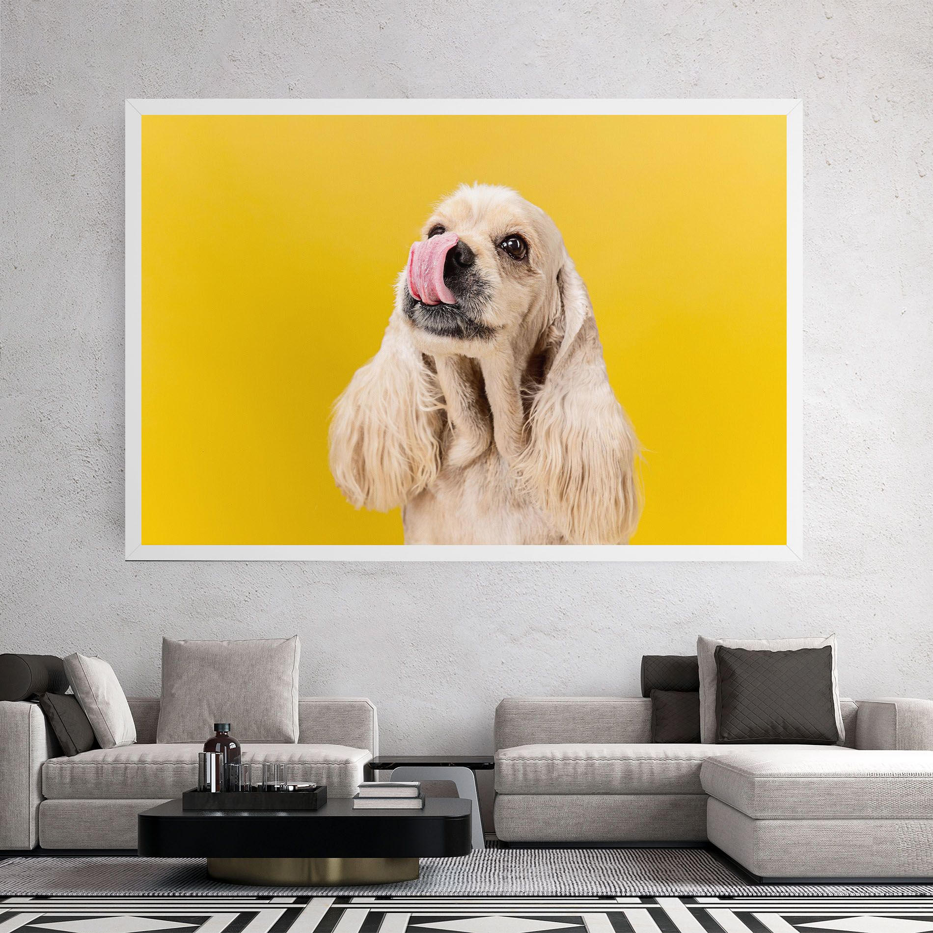 American Spaniel mockup 2
