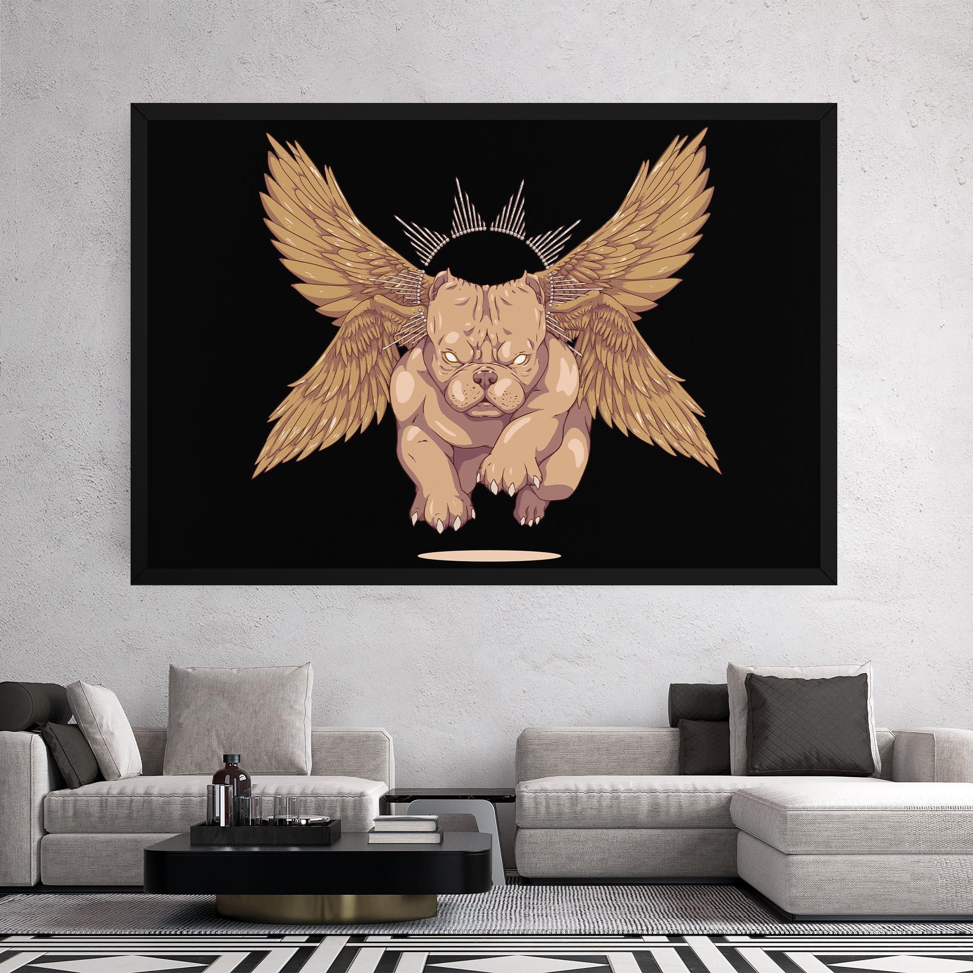 Картина на платно Doggo mockup 2