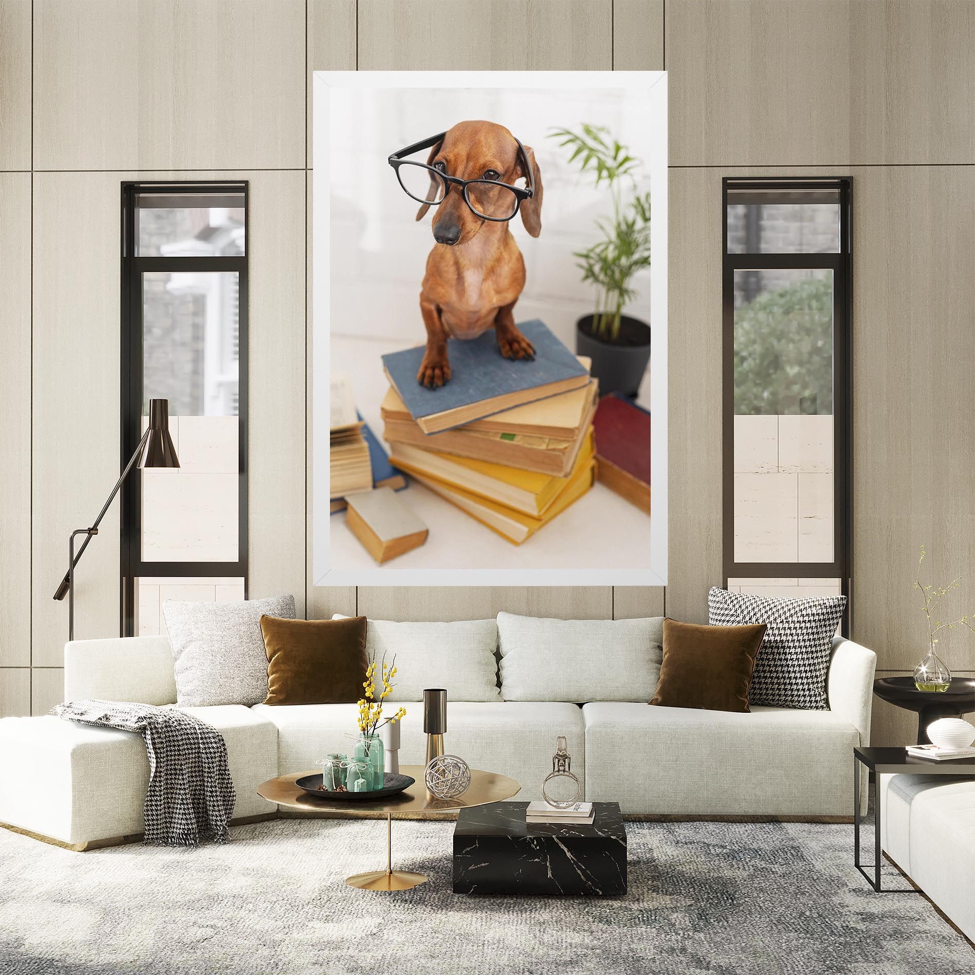 Books Cute Dog mockup 2