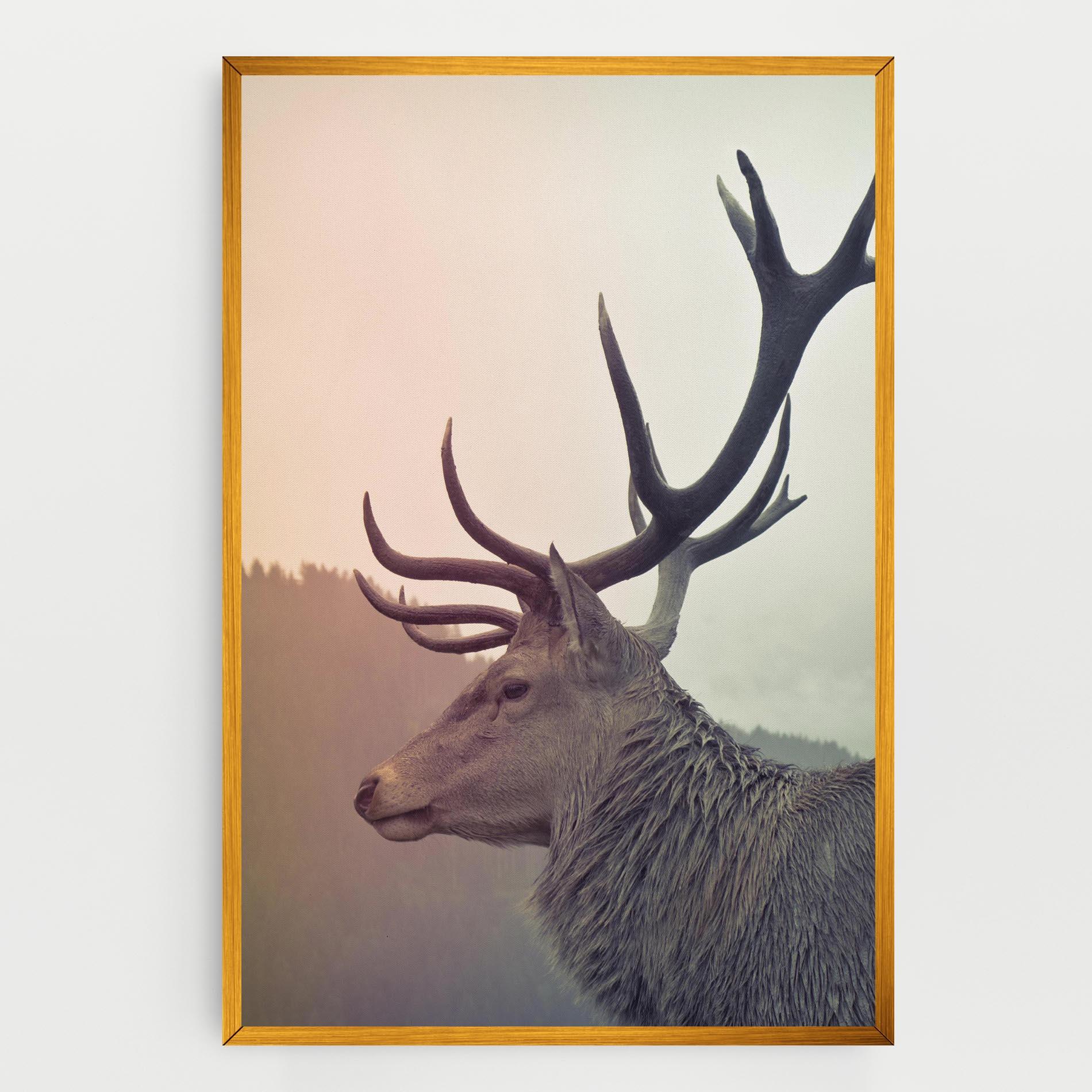 Картина на платно King Of The Forest mockup 0