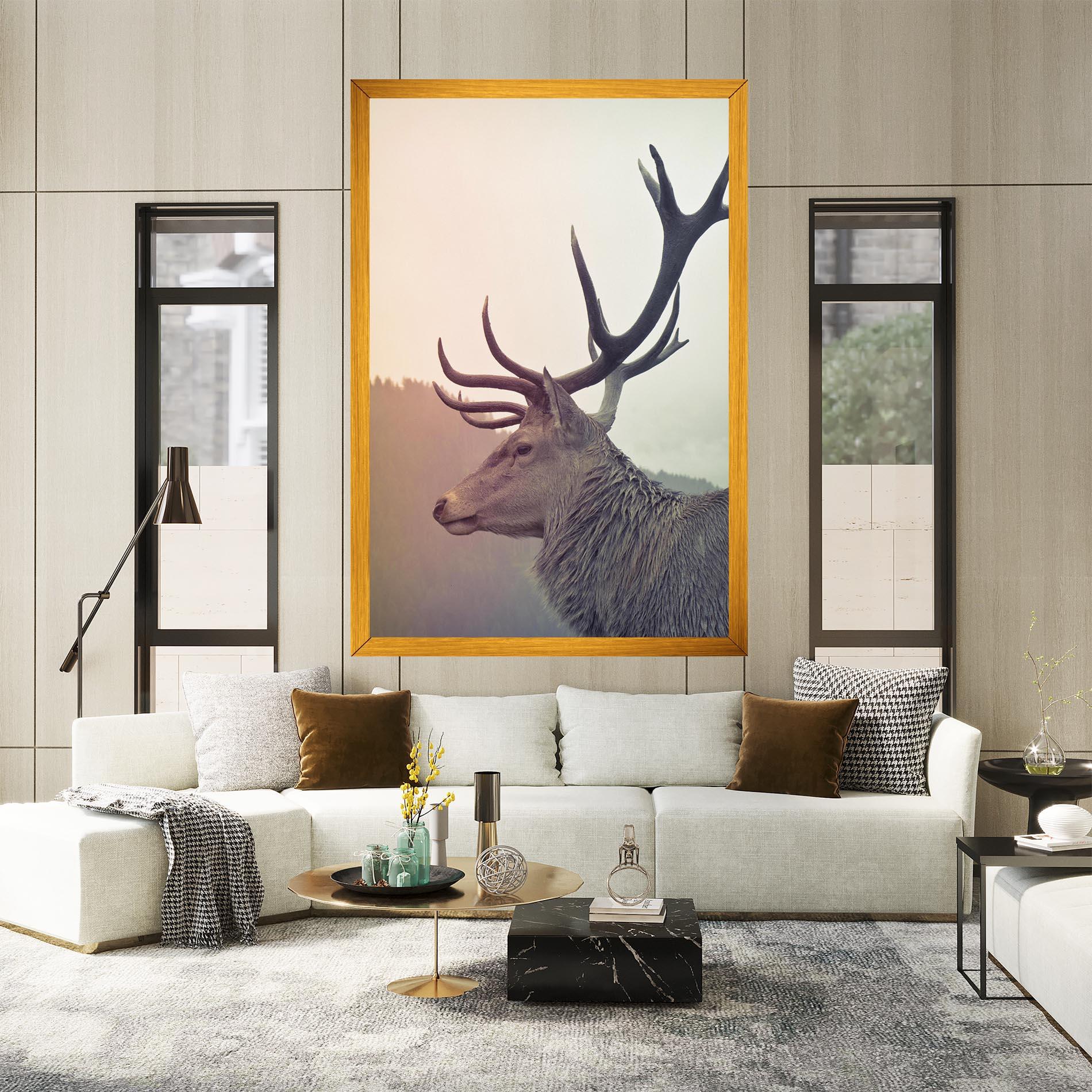 Картина на платно King Of The Forest mockup 2