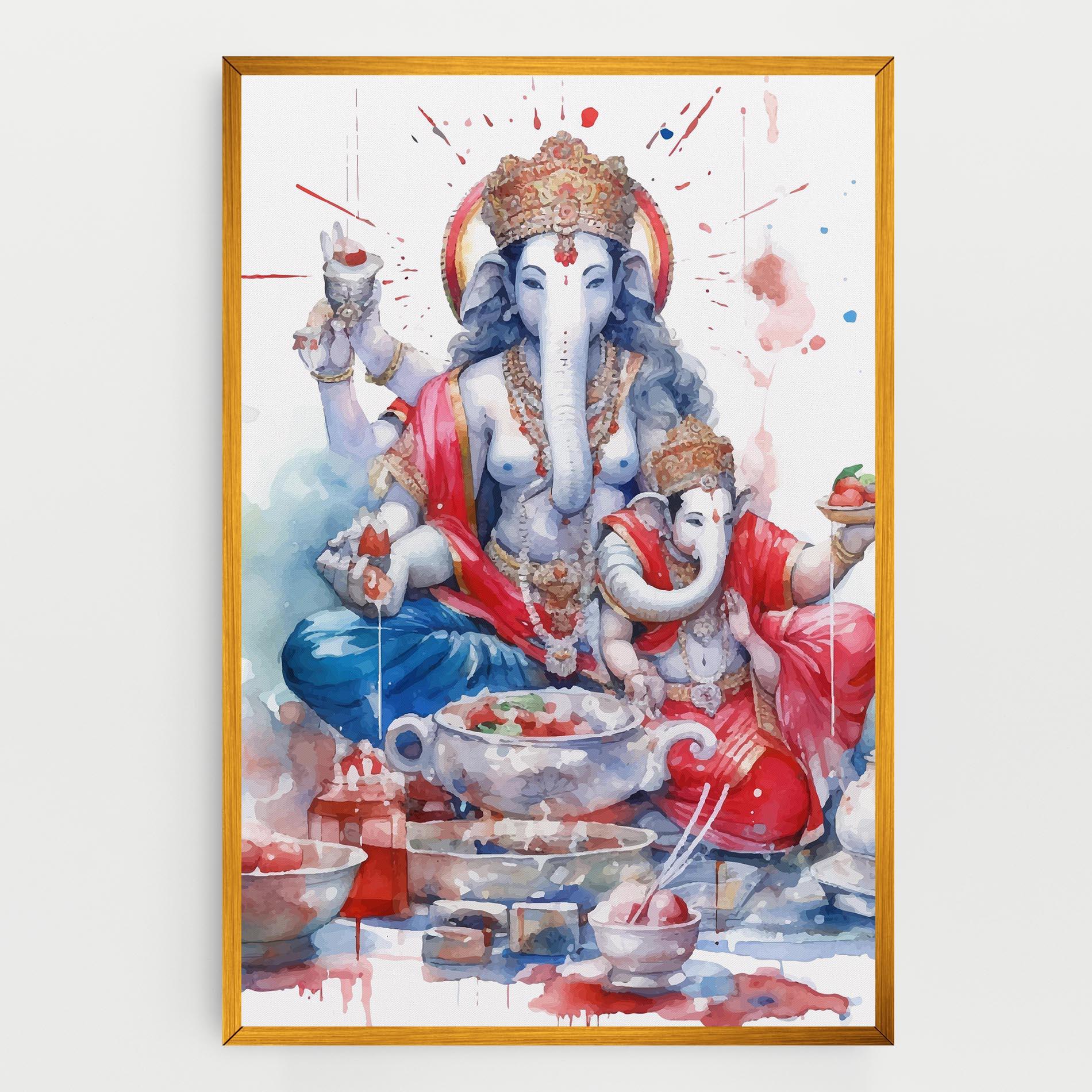 Картина на платно Durga Puja Festival mockup 0