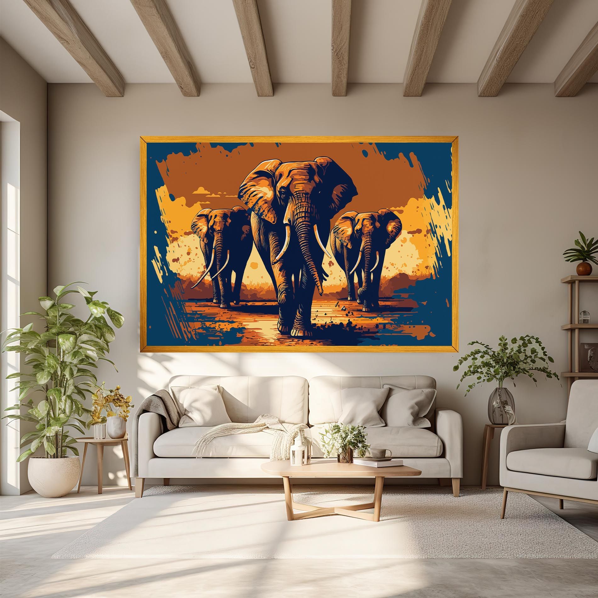 3 Elephants mockup 6