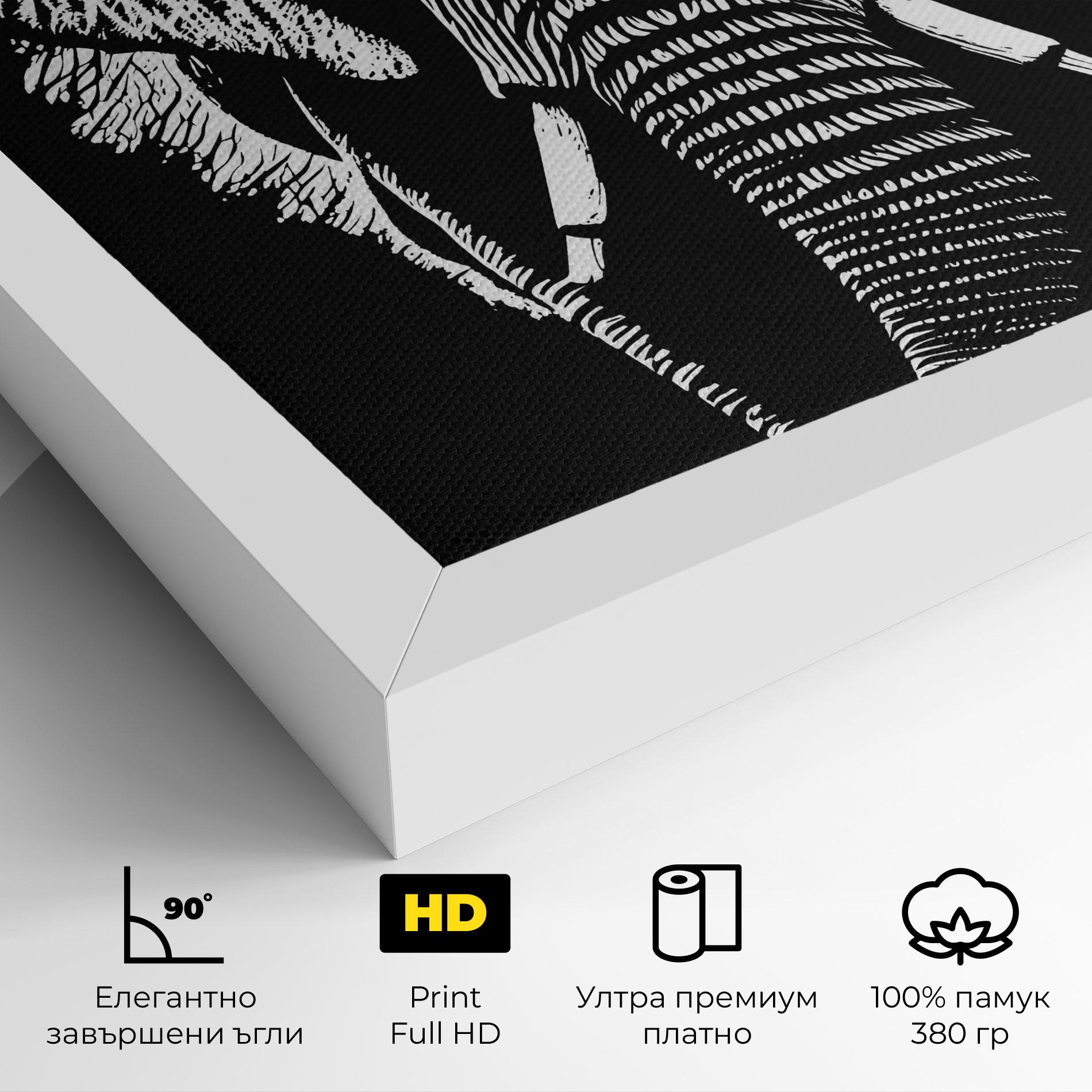 Картина на платно Elephant Drawing mockup 4