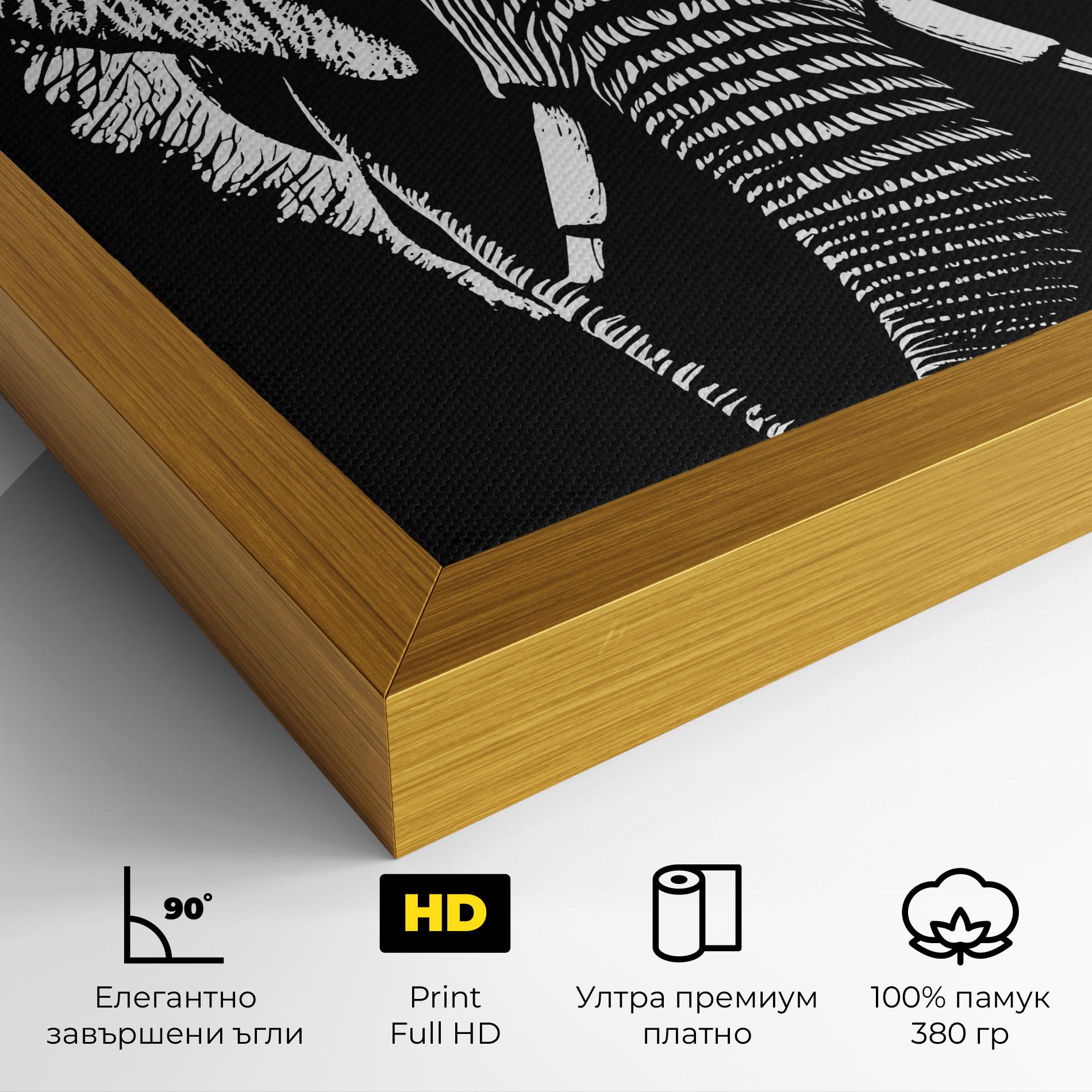 Картина на платно Elephant Drawing mockup 4