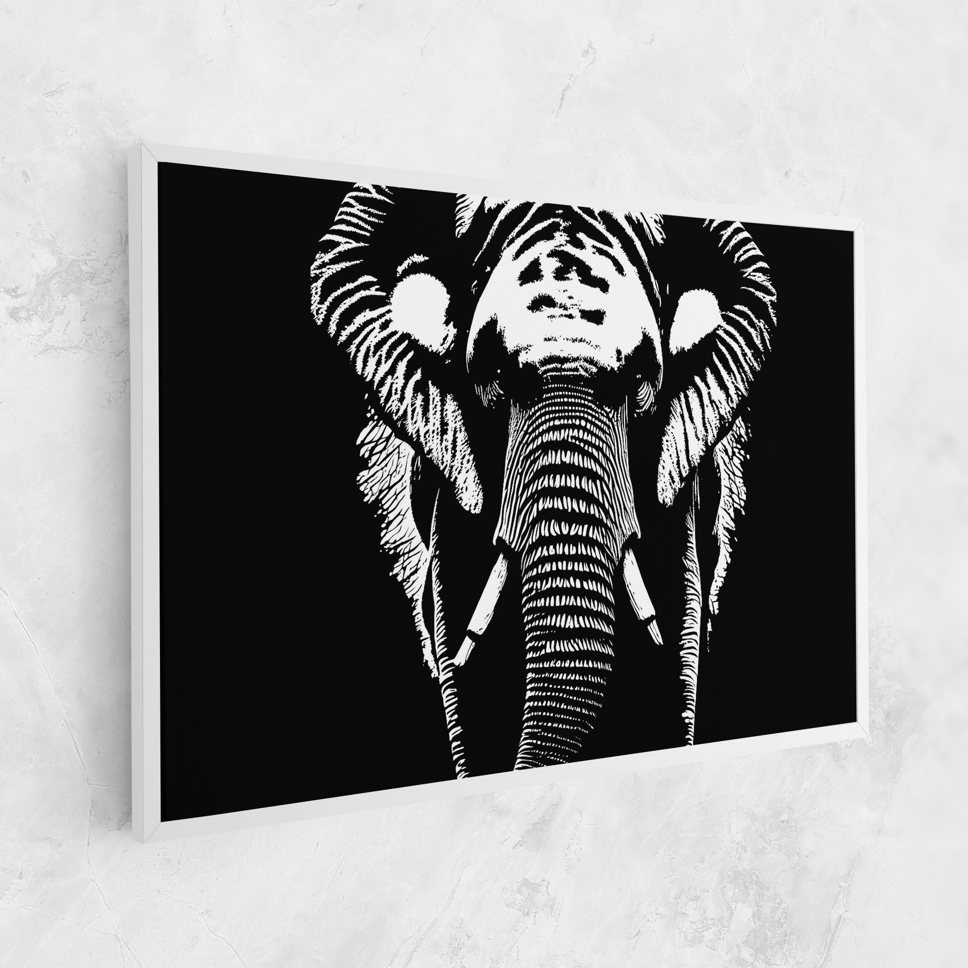 Картина на платно Elephant Drawing mockup 1