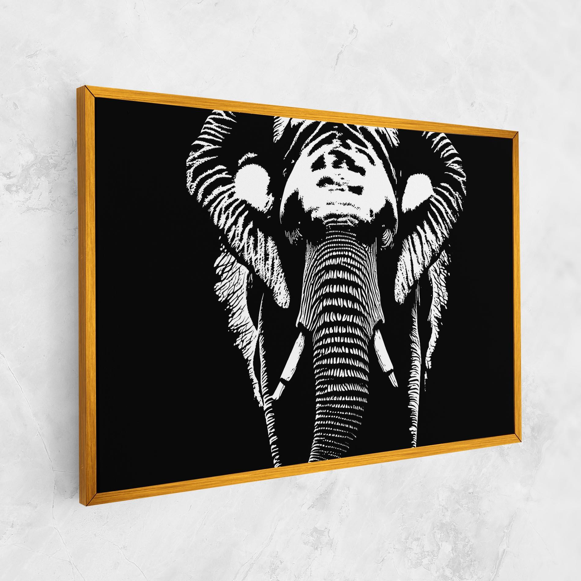 Картина на платно Elephant Drawing mockup 1