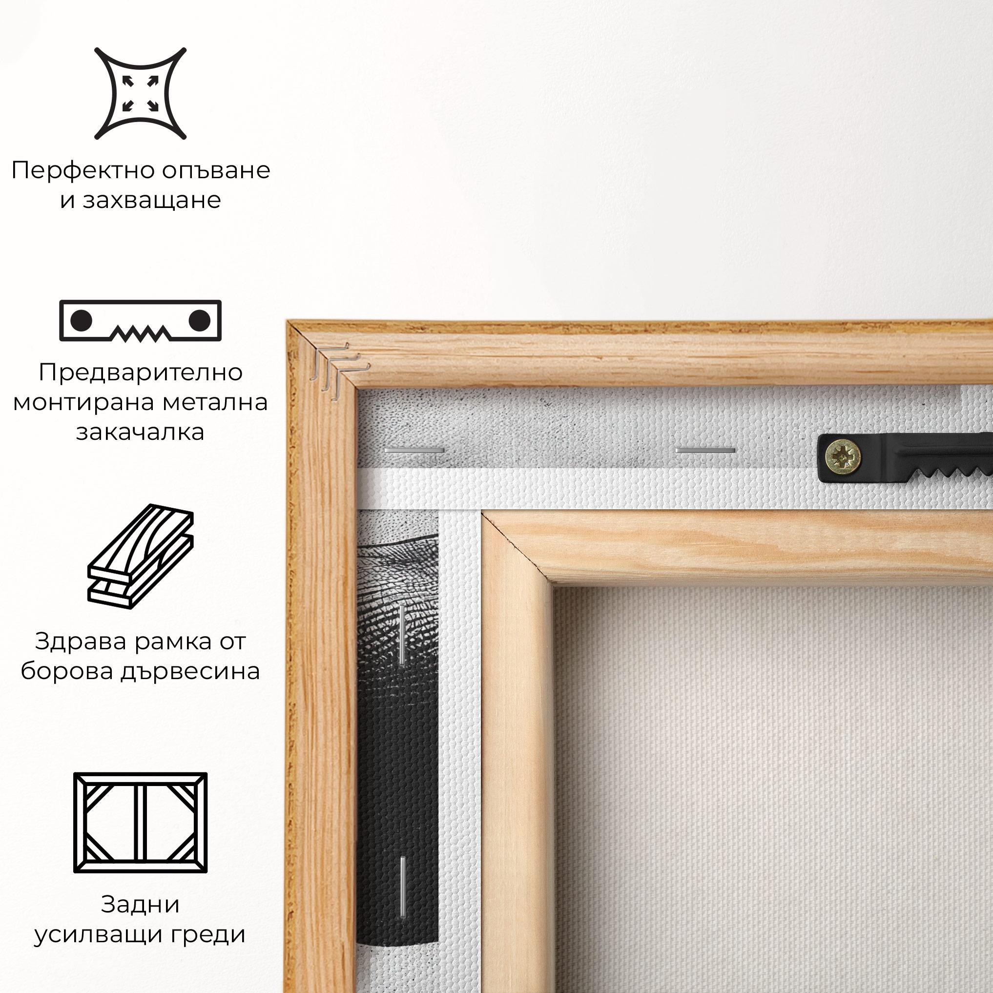 Картина на платно Baby Elephant mockup 5