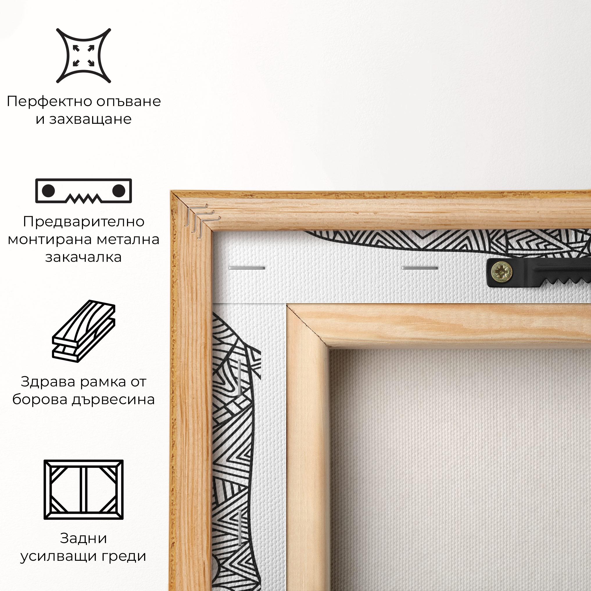 Картина на платно Elephant Mandala mockup 5