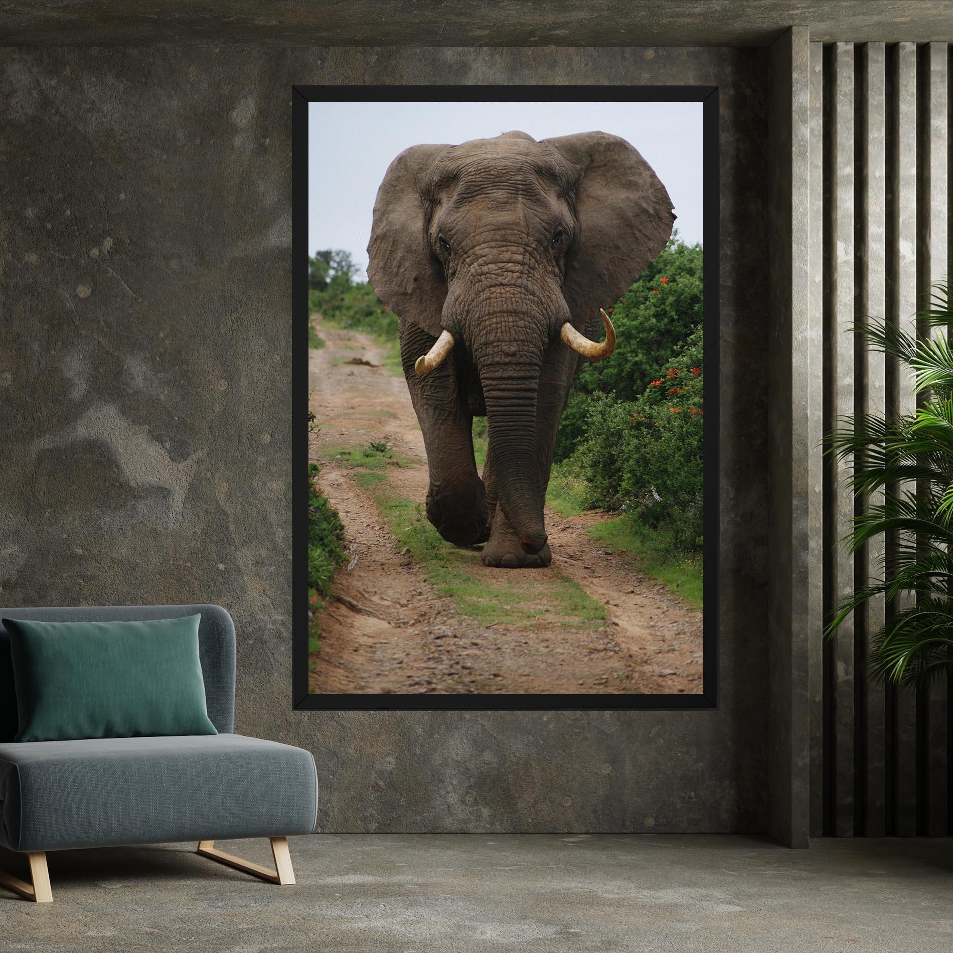 Картина на платно Elephant Safari mockup 7