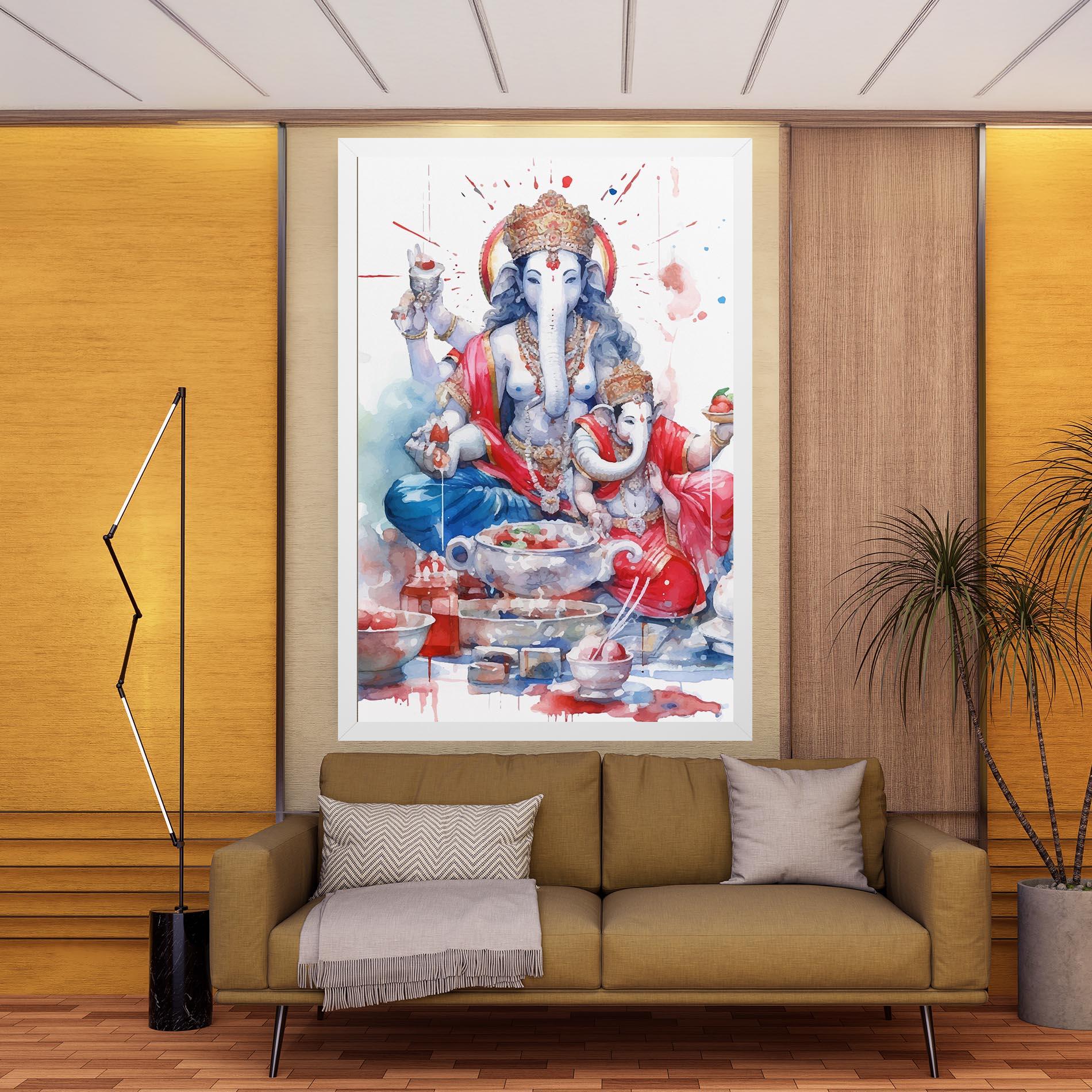 Картина на платно Durga Puja Festival mockup 9