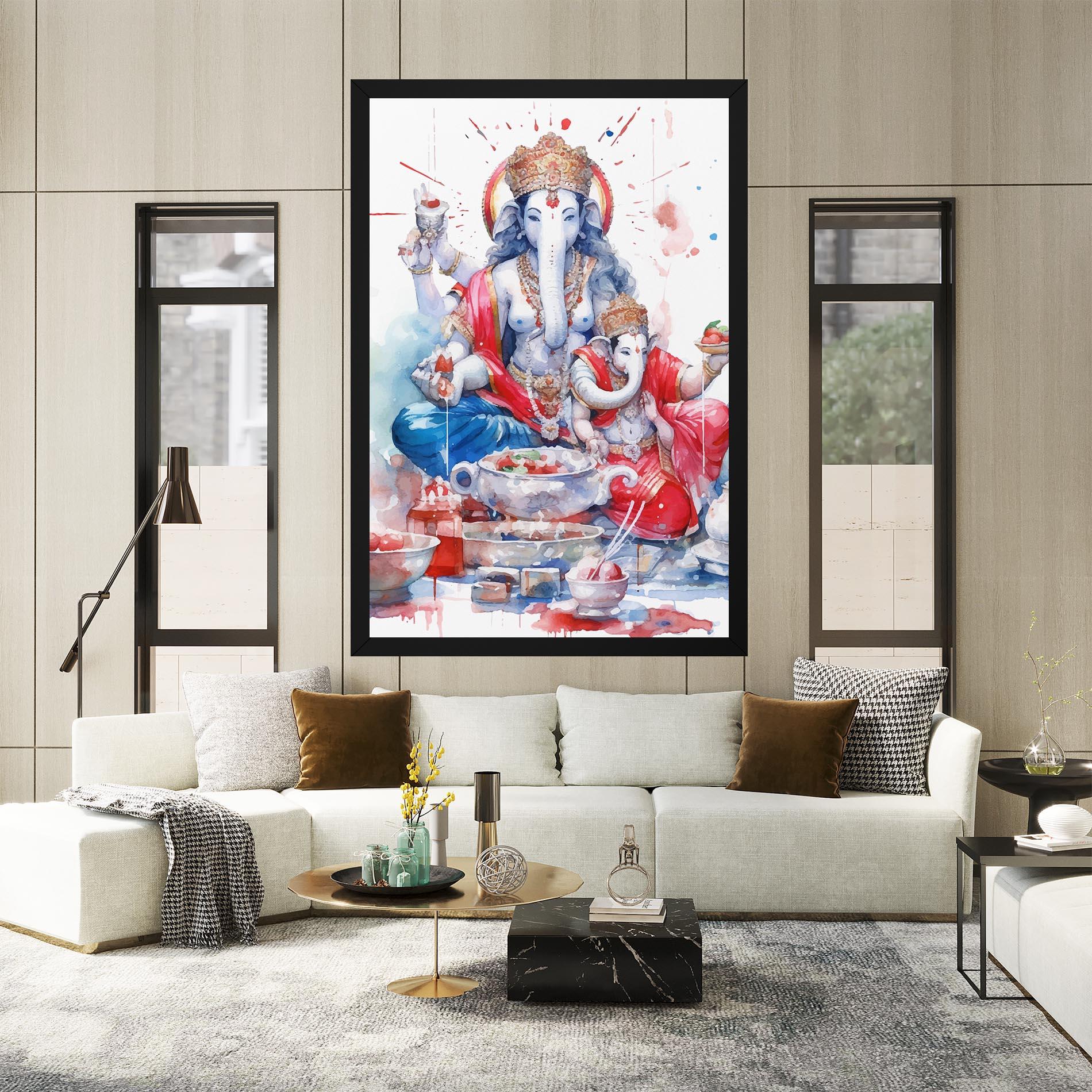 Картина на платно Durga Puja Festival mockup 2