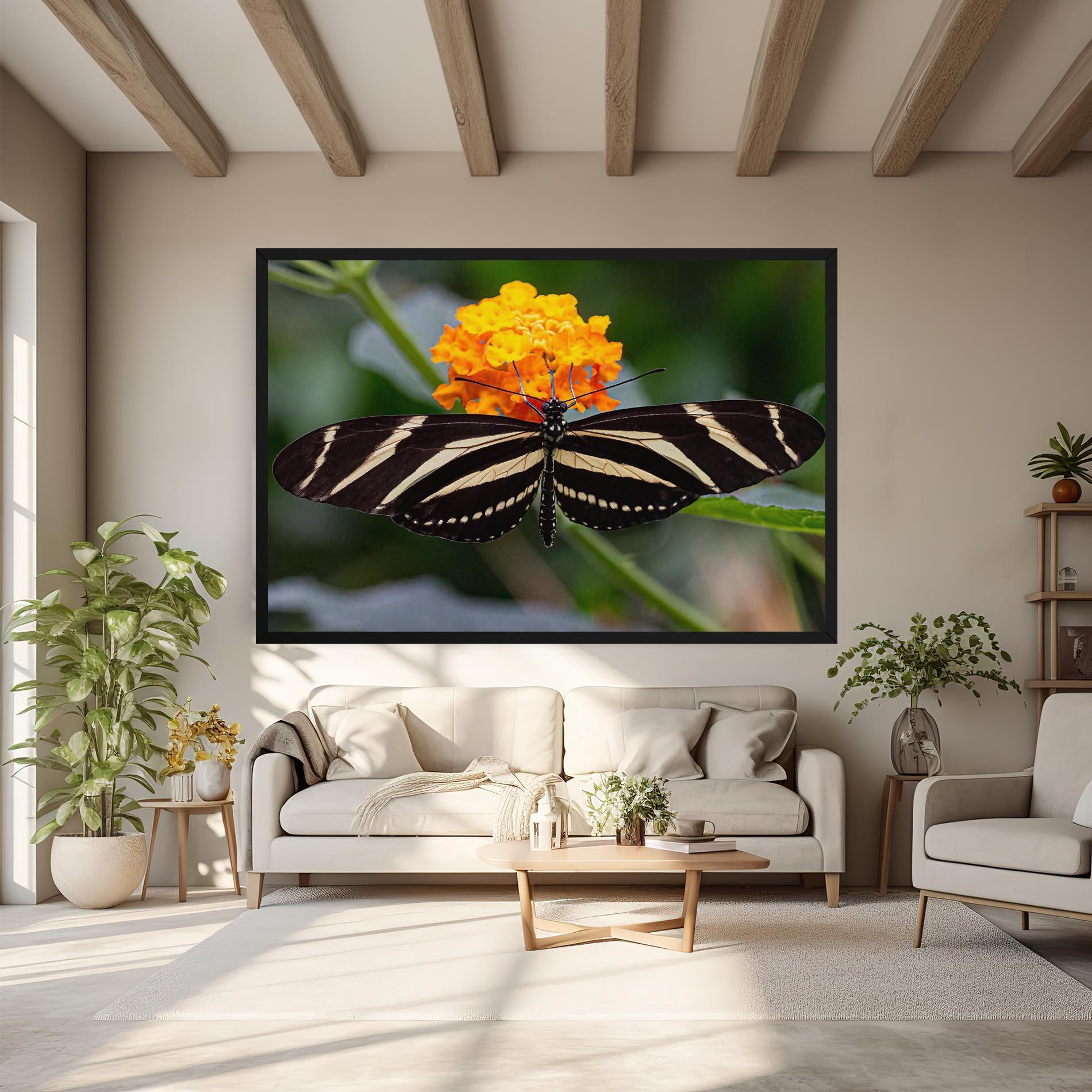 Картина на платно Big Wings Butterfly mockup 6