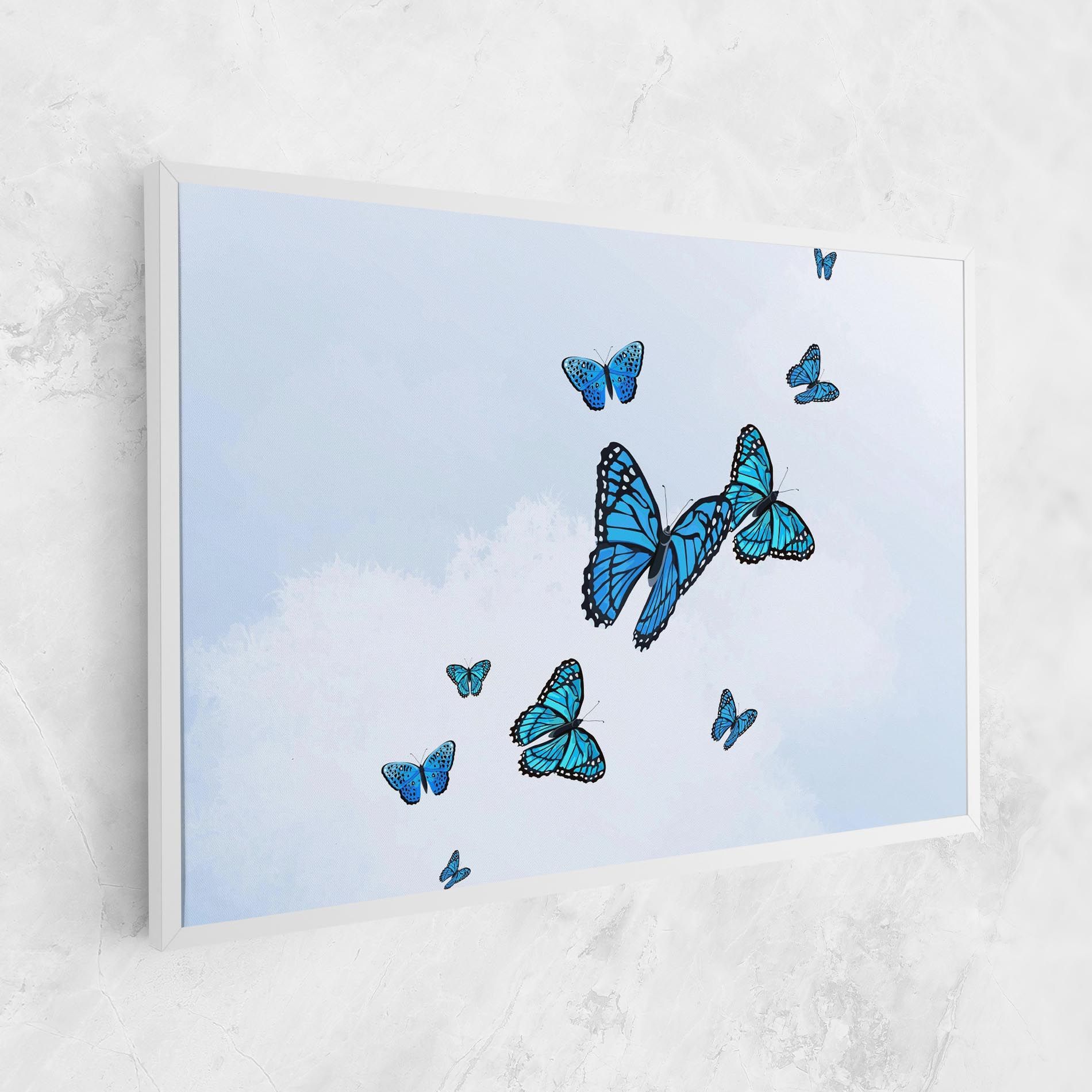 Blue Sky Butterfly mockup 1