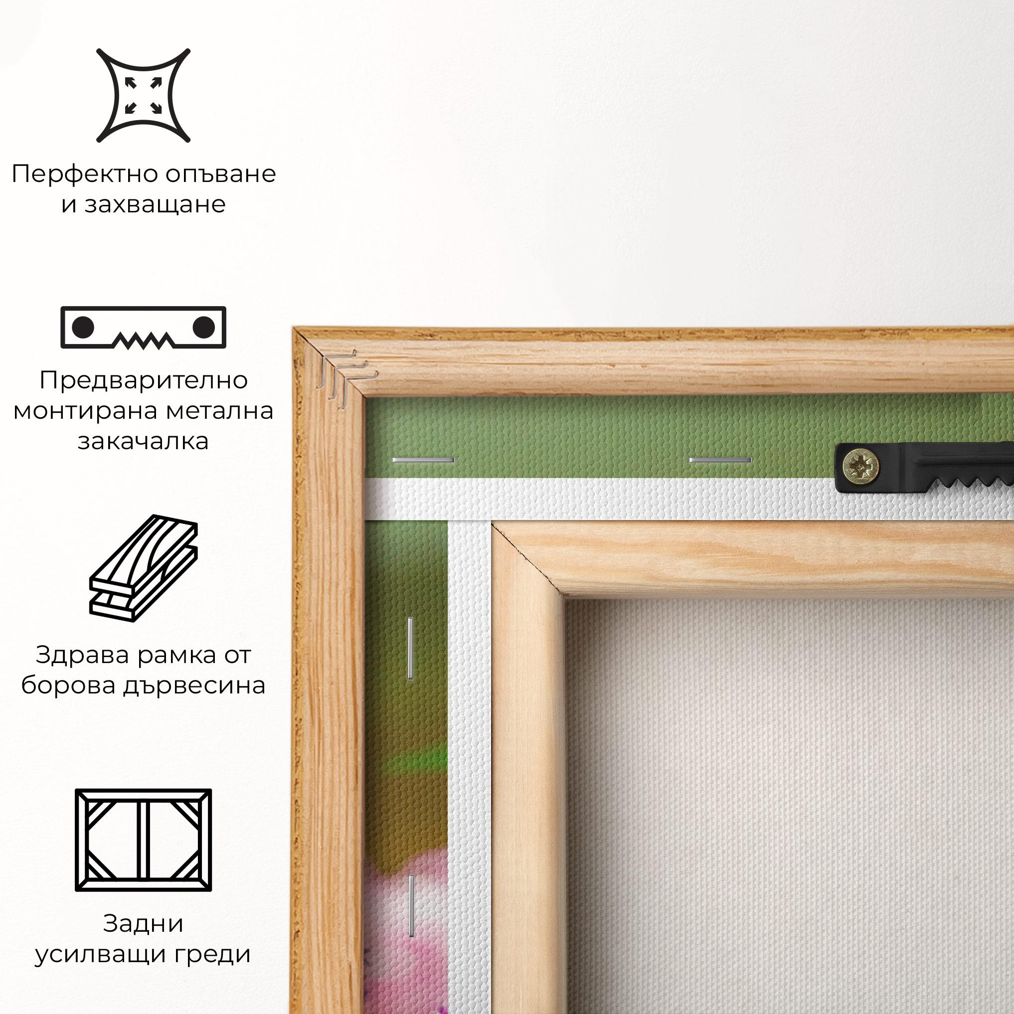 Картина на платно 3 Yellow Butterflies mockup 5