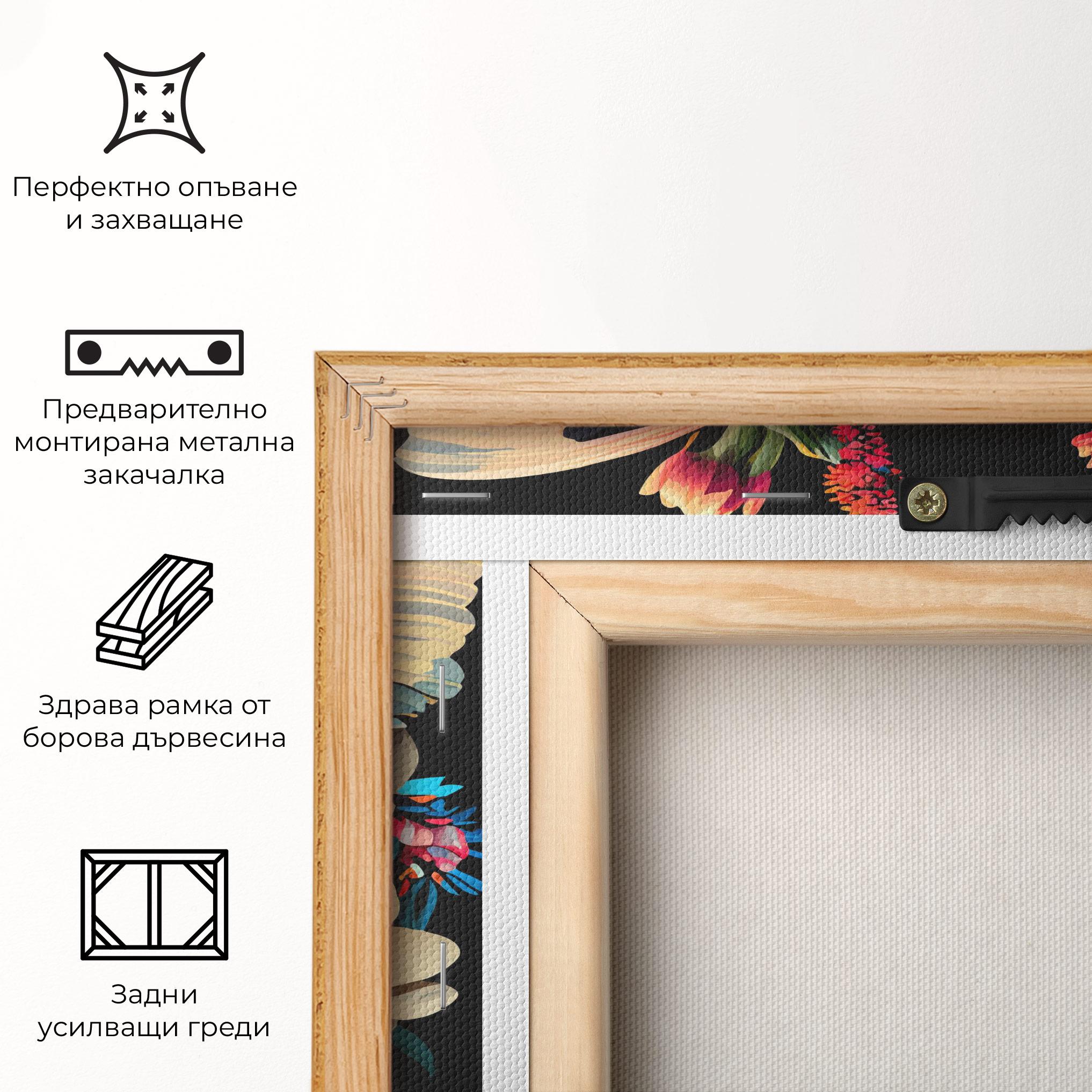 Картина на платно Colorful Butterfly mockup 5