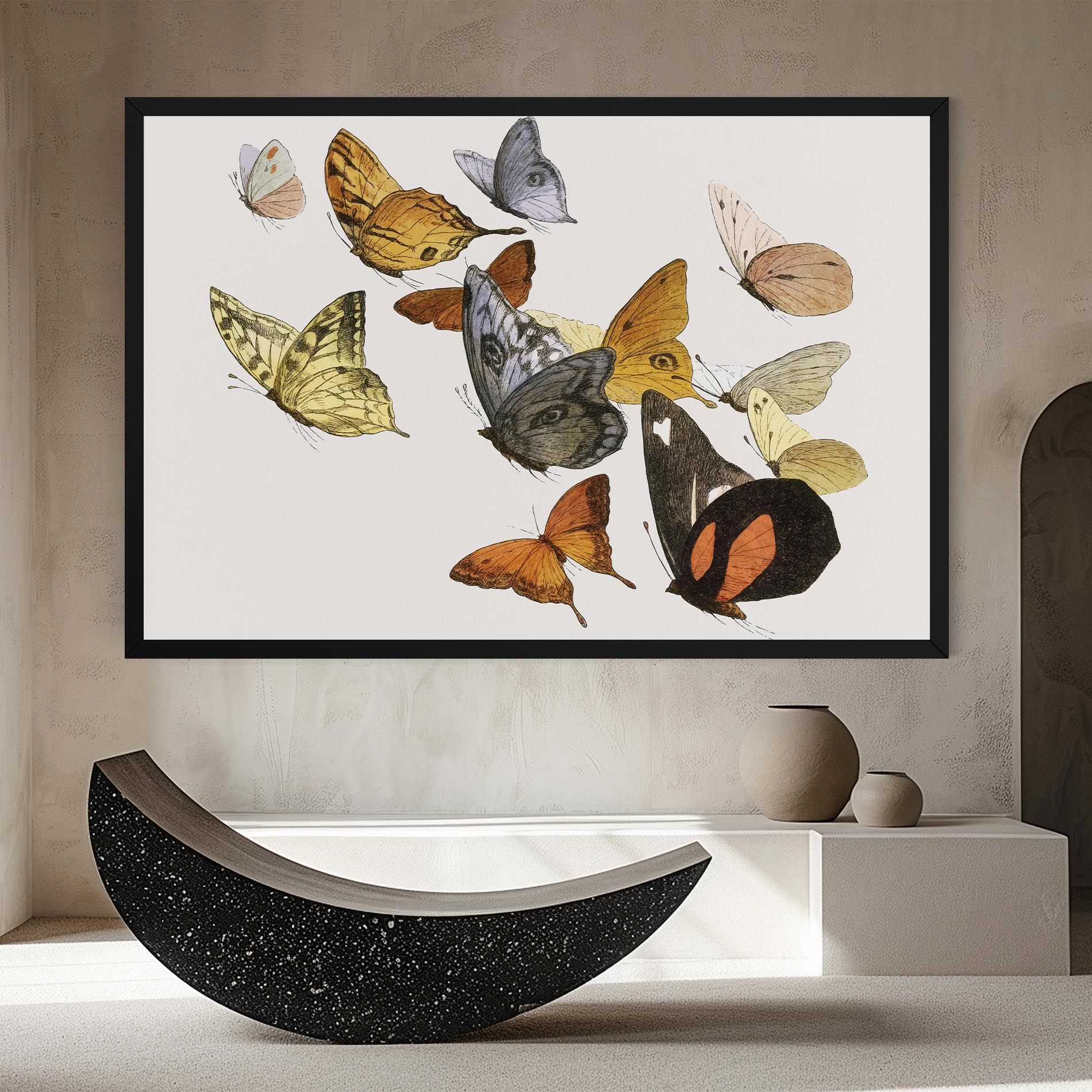 Butterfly Floating mockup 8