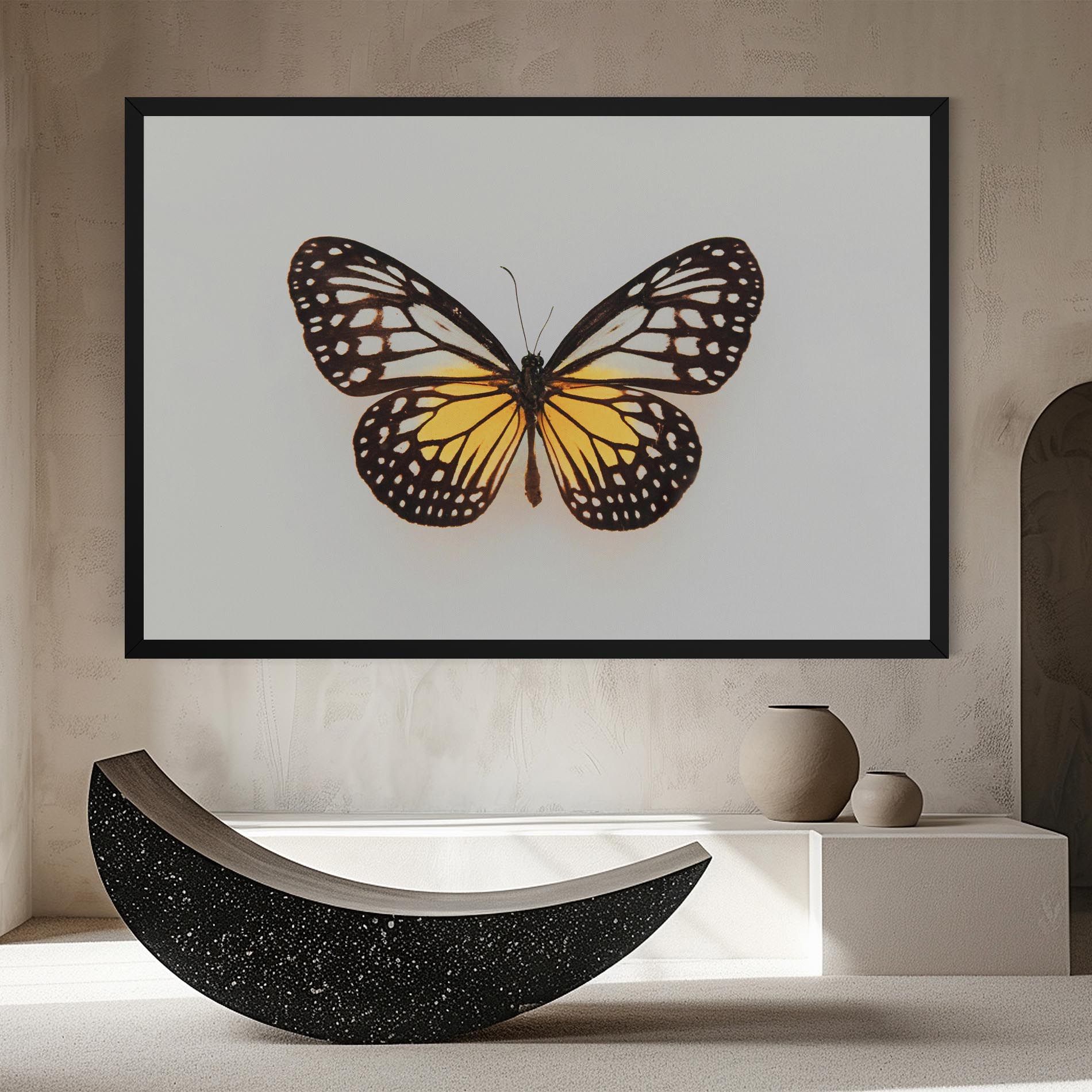 Butterfly On Grey mockup 8