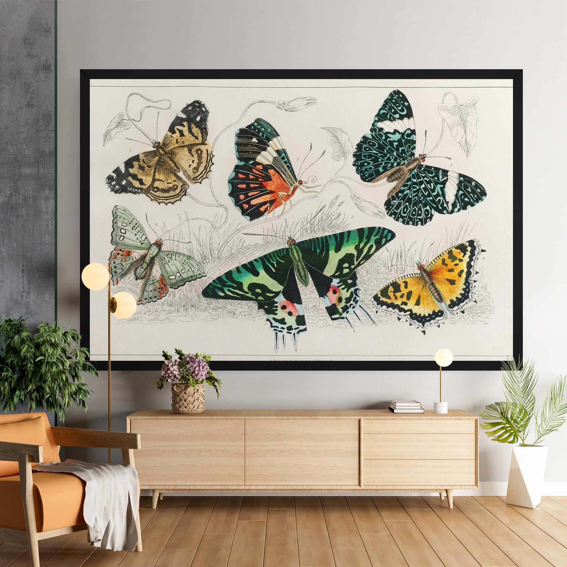 Картина на платно Butterfly Art mockup 9