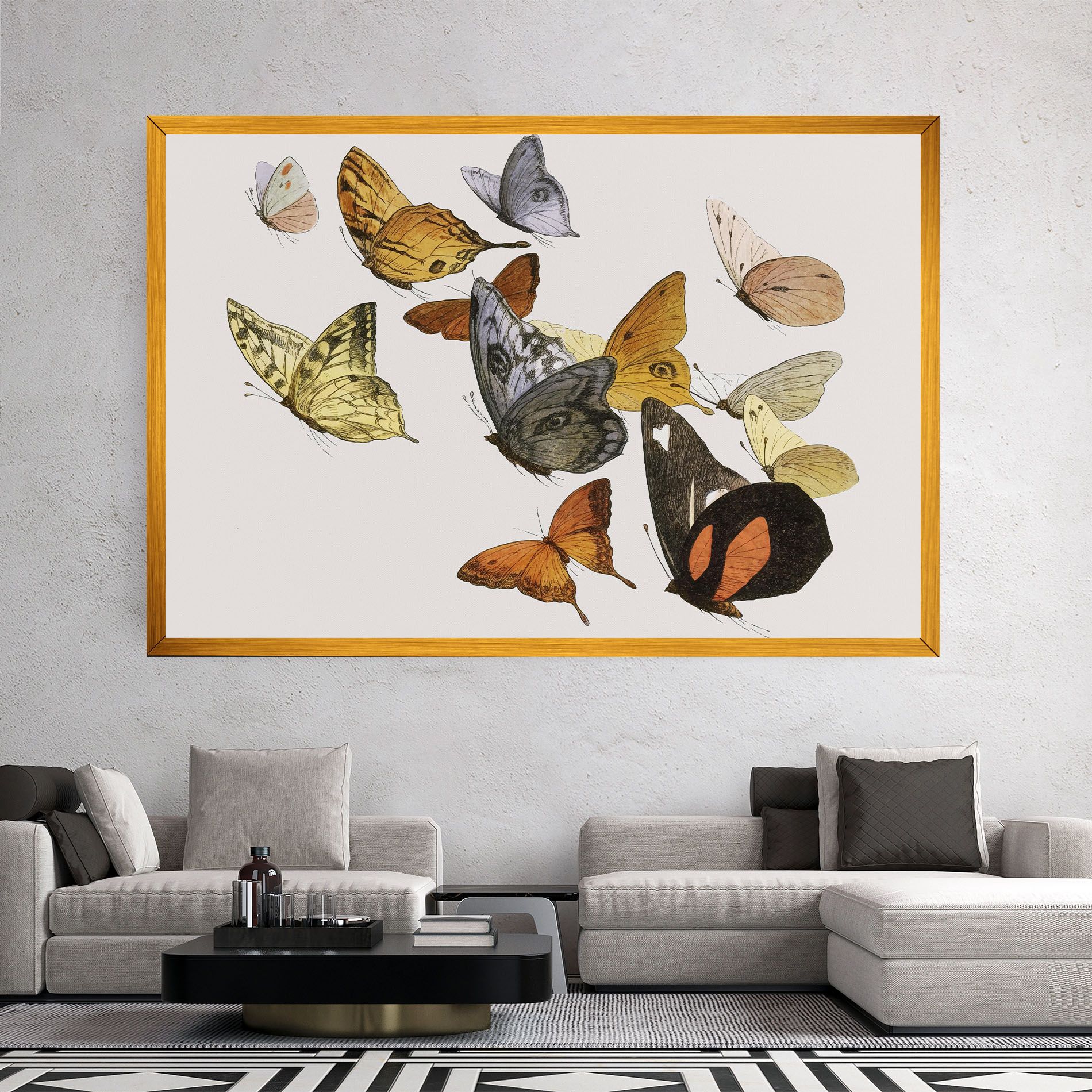 Butterfly Floating mockup 2
