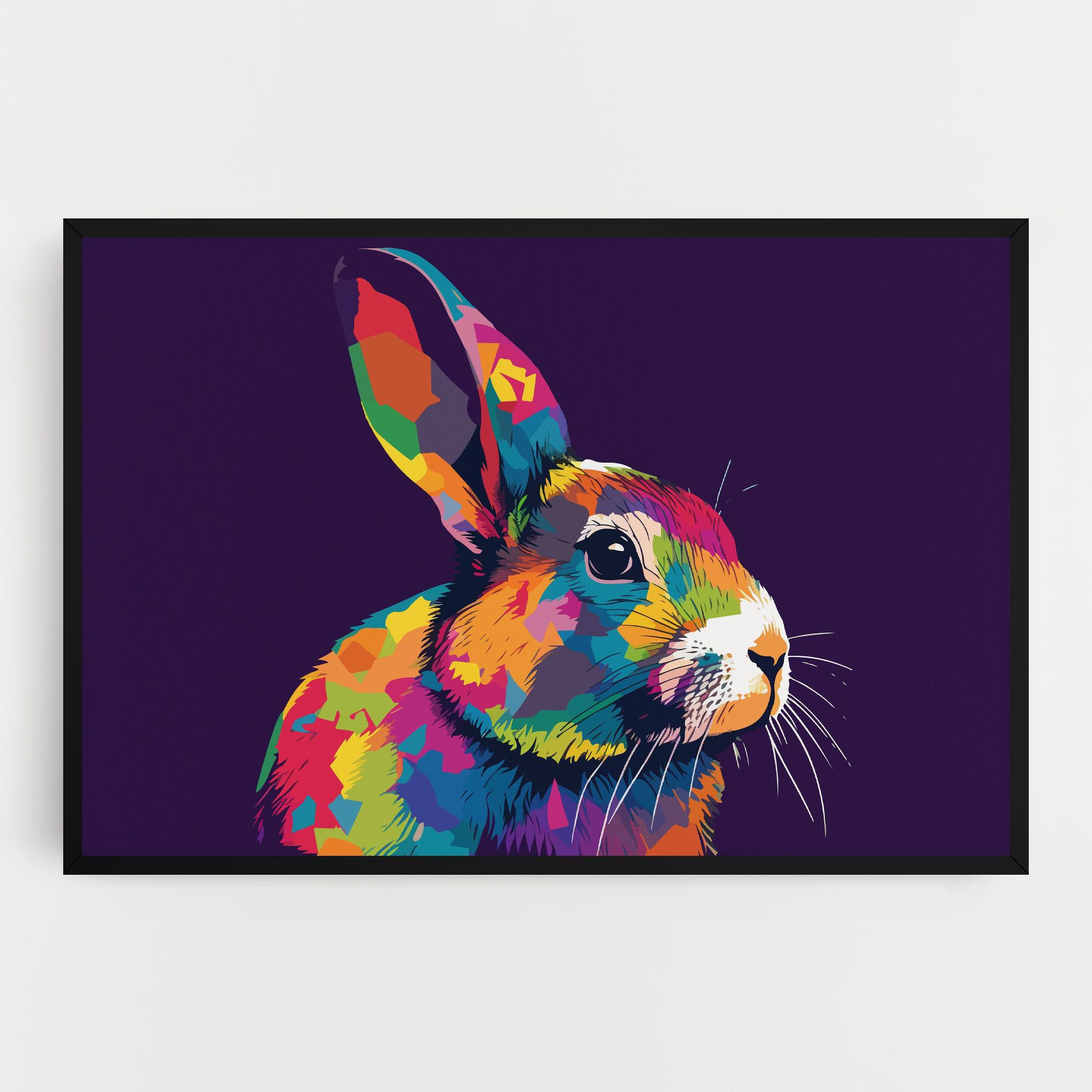 Bunny On Purple mockup 0