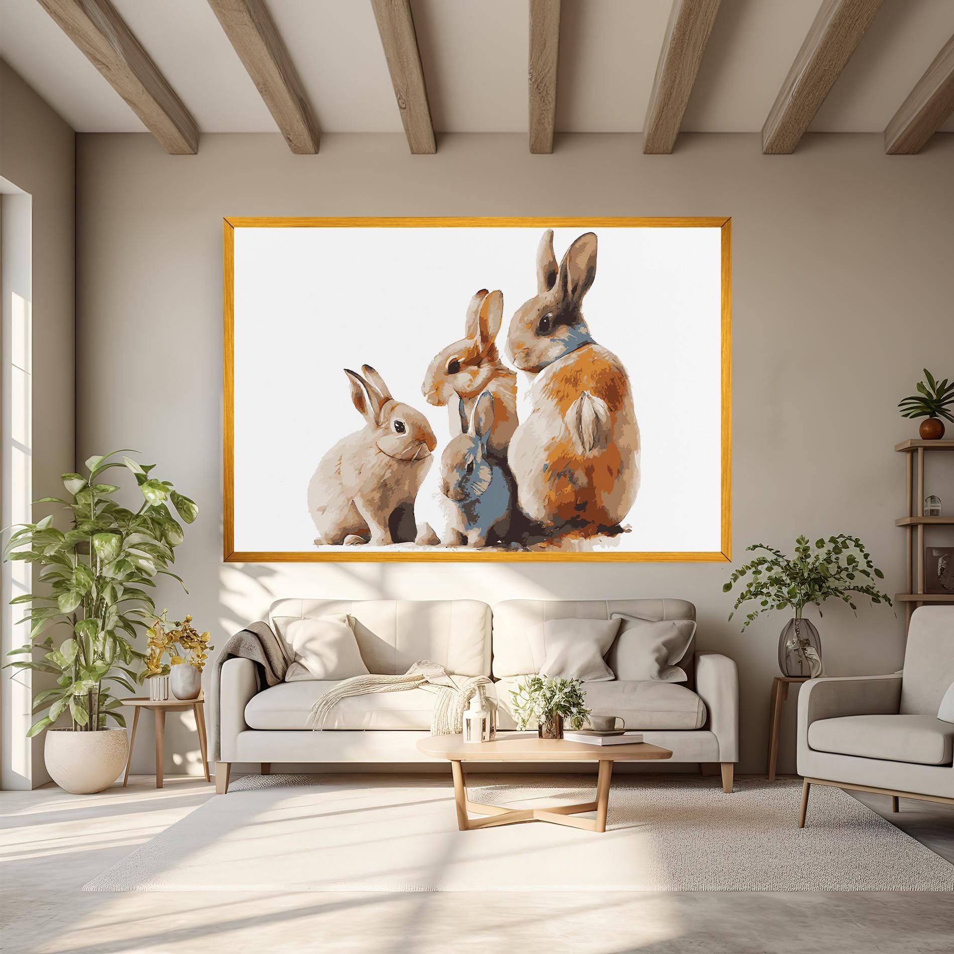 Bunny Family mockup 6