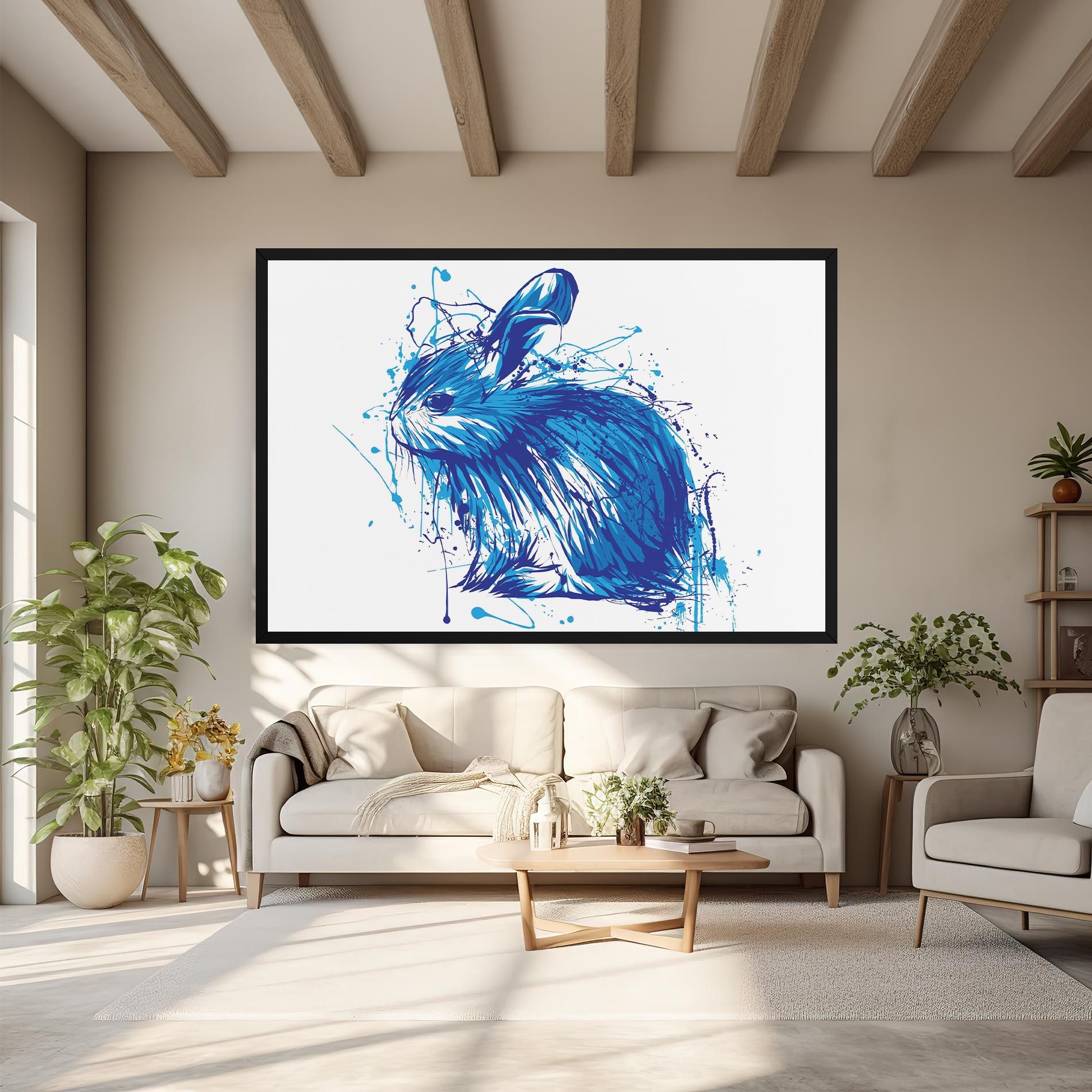 Blue Bunny mockup 6