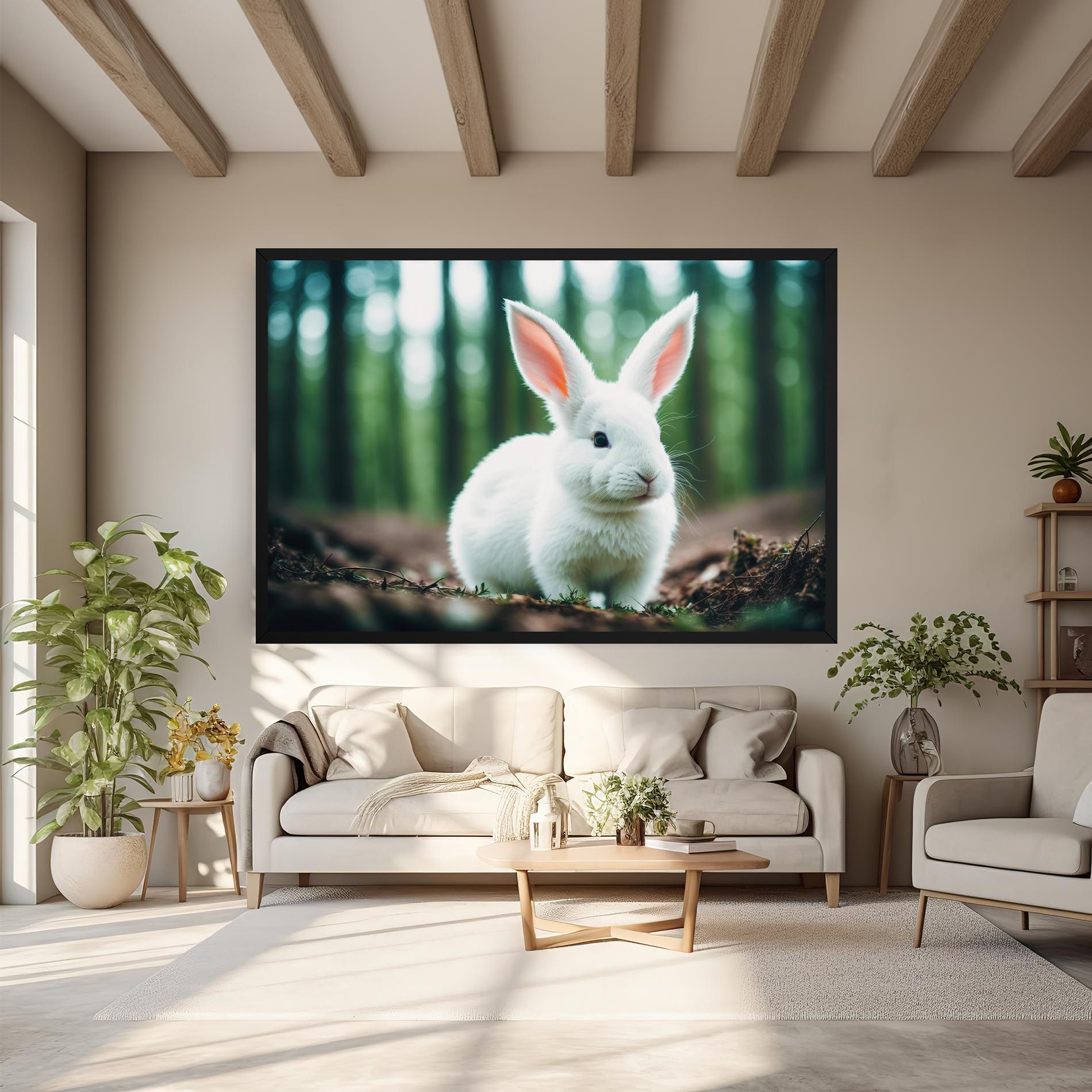 Forest Bunny mockup 6