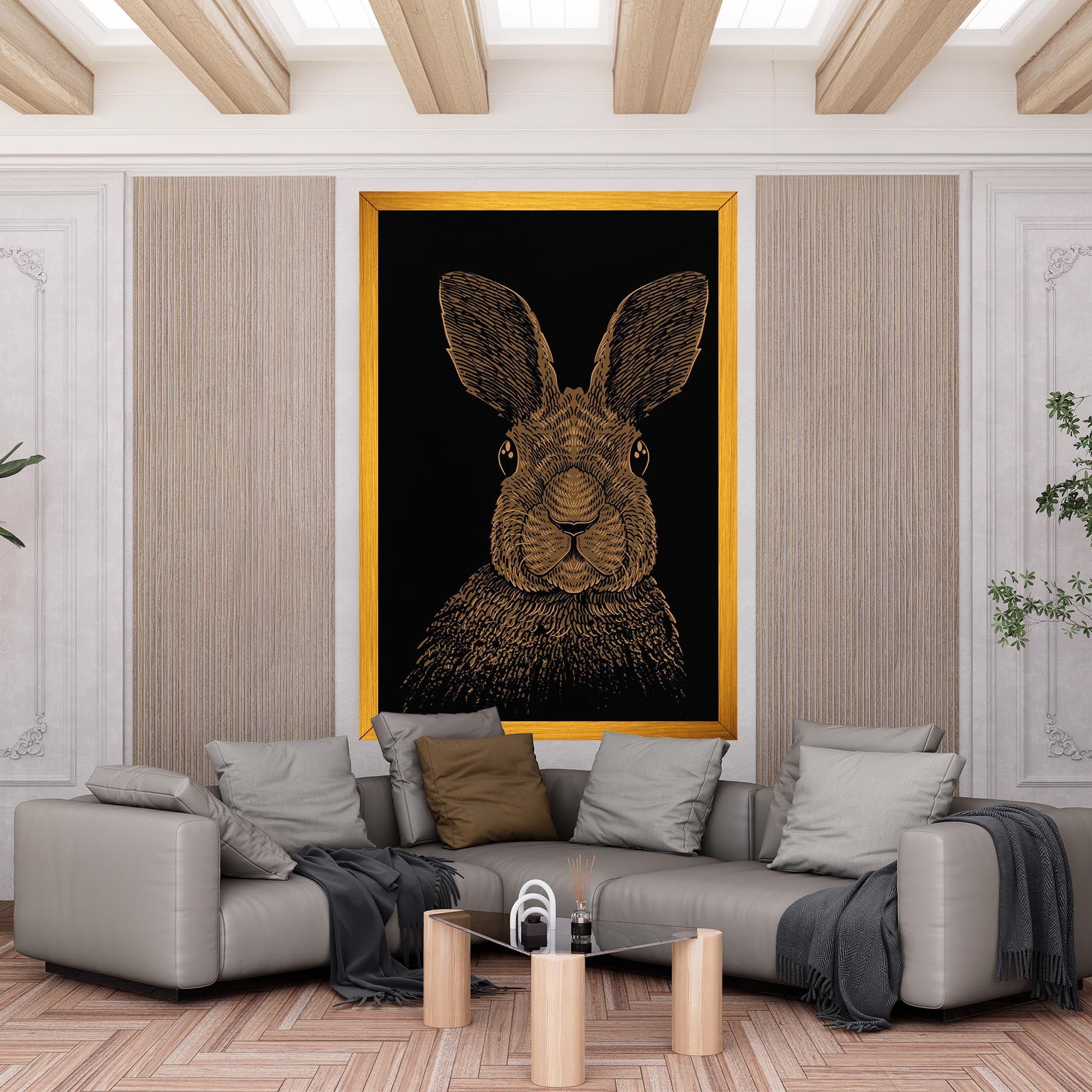 Brown Bunny mockup 6
