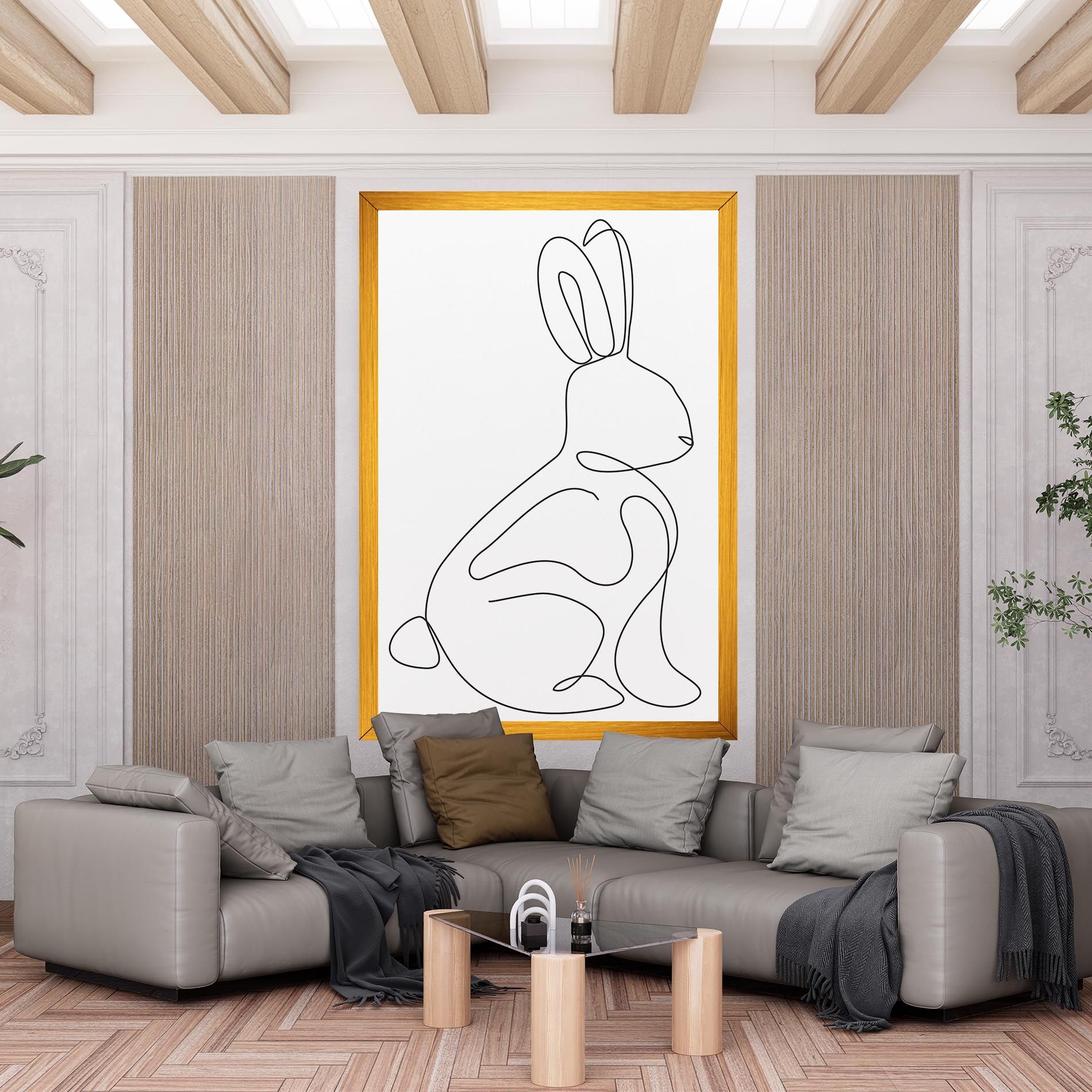 Cute Rabbit mockup 6