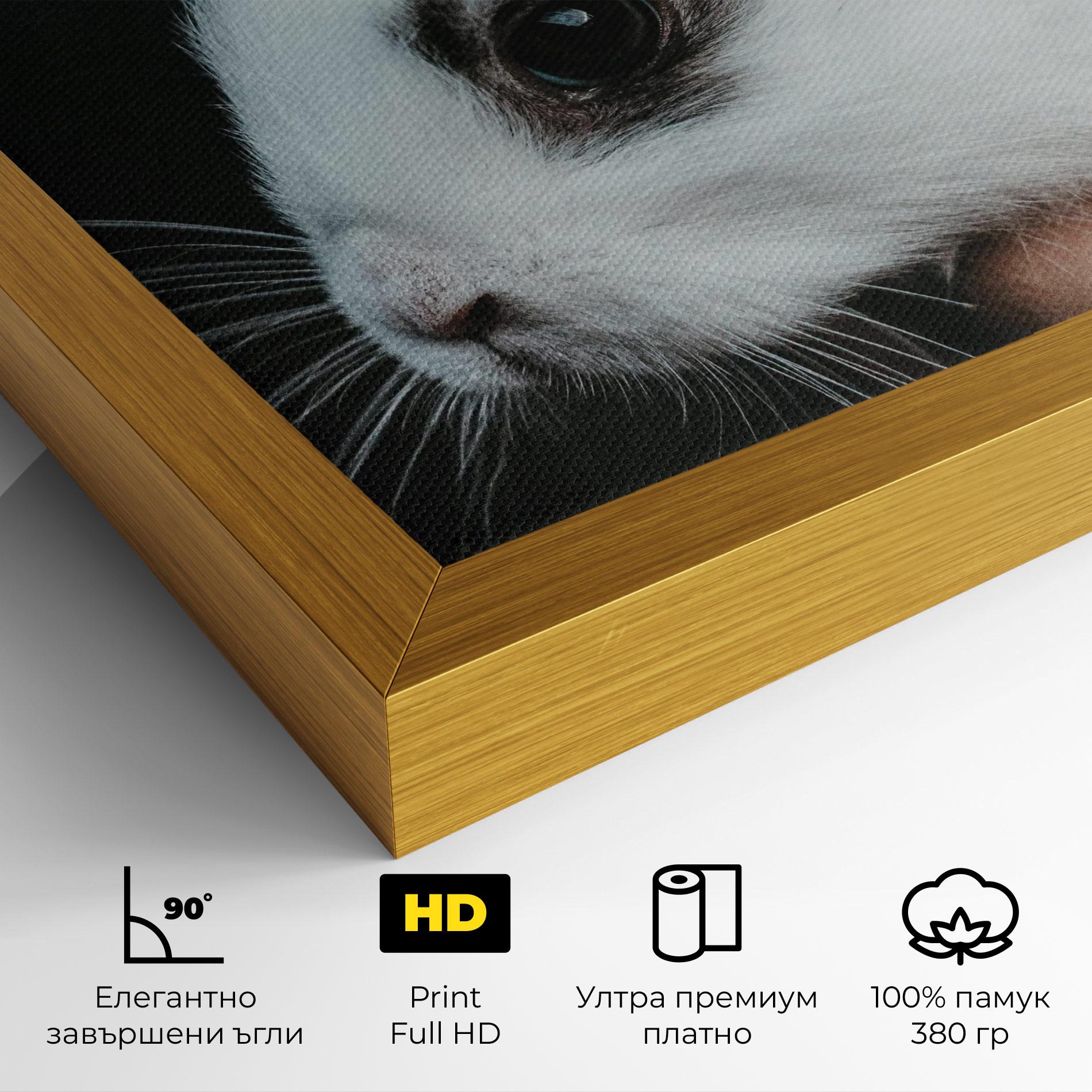 Картина на платно Holding Cute Bunny mockup 4