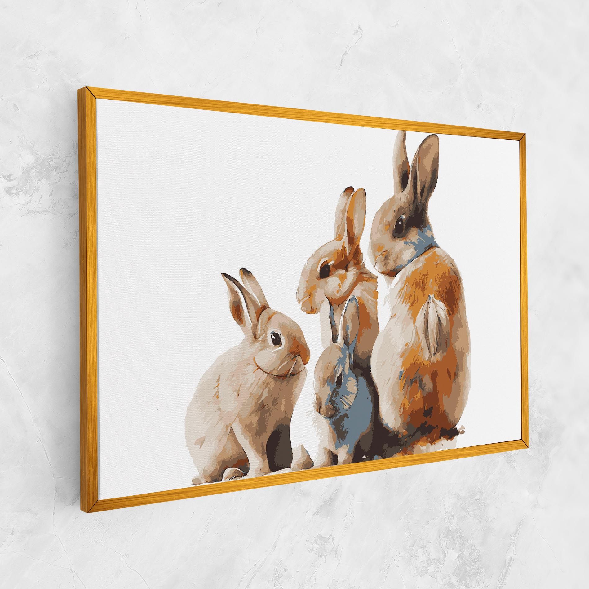 Bunny Family mockup 1